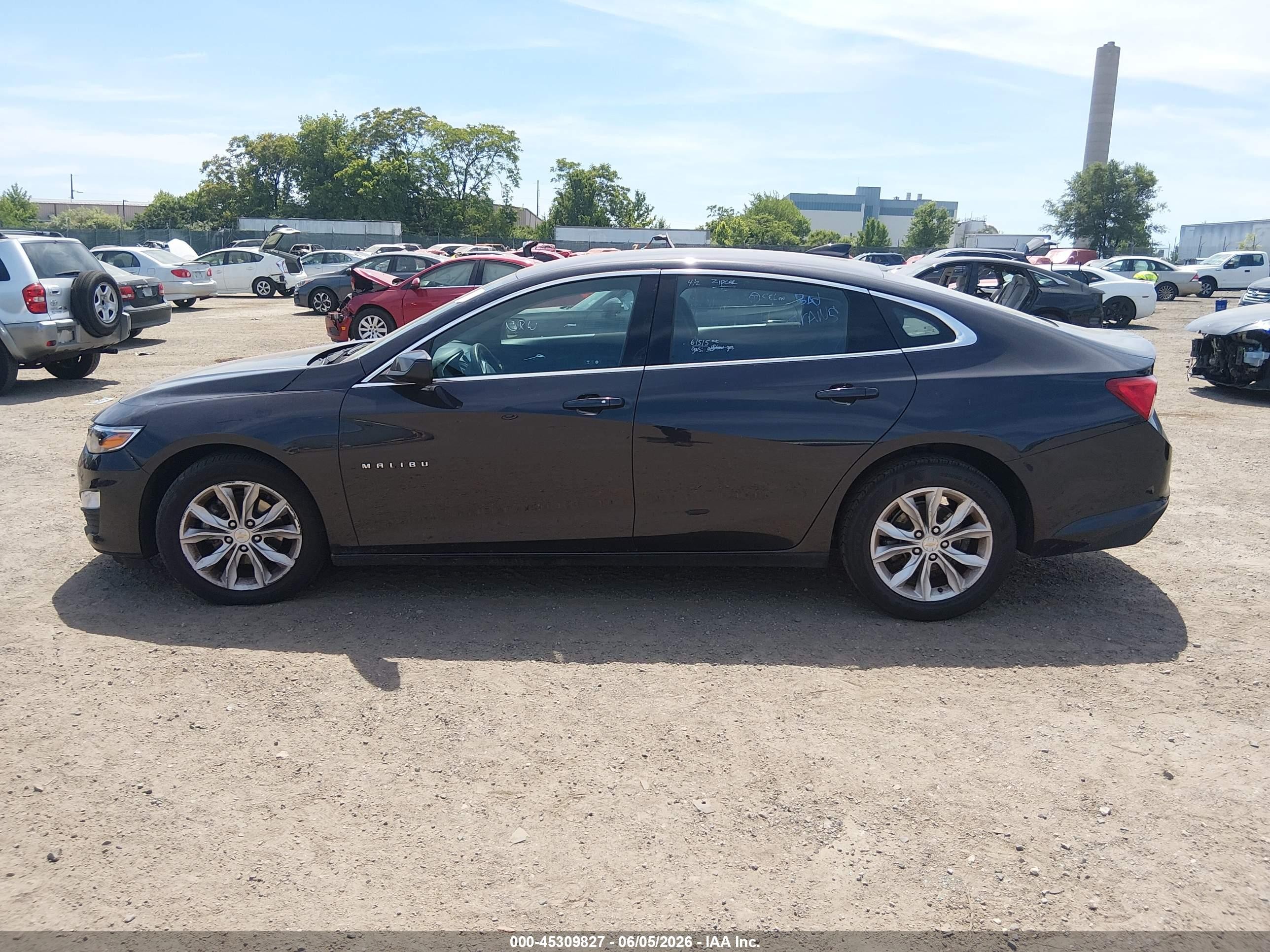 2023 Chevrolet Malibu Fwd 1lt Black vin: 1G1ZD5ST7PF191514