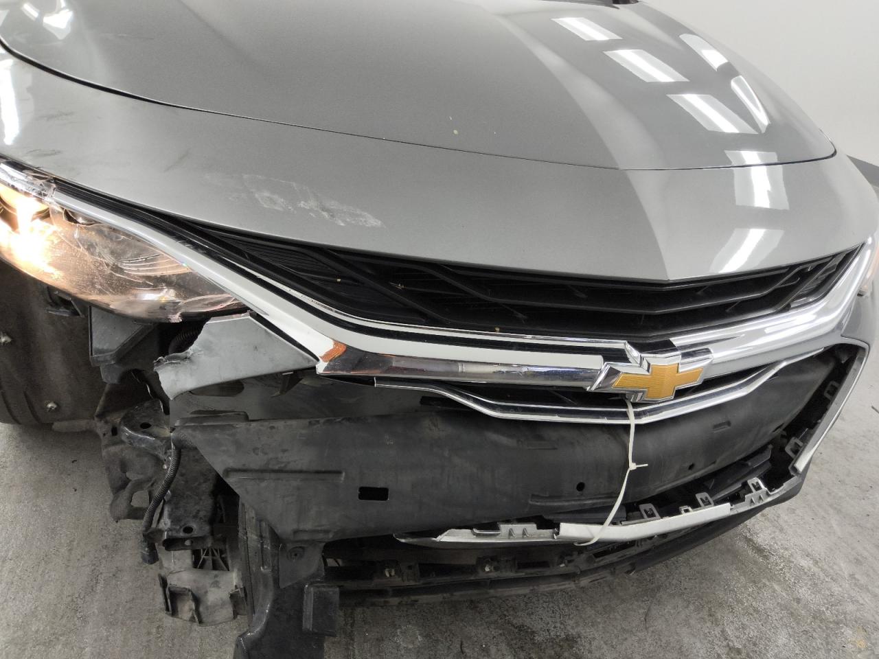 2023 Chevrolet Malibu Lt Серый vin: 1G1ZD5ST7PF214421 Damage: Front Bumper/Cover, Broken, Replacement Required