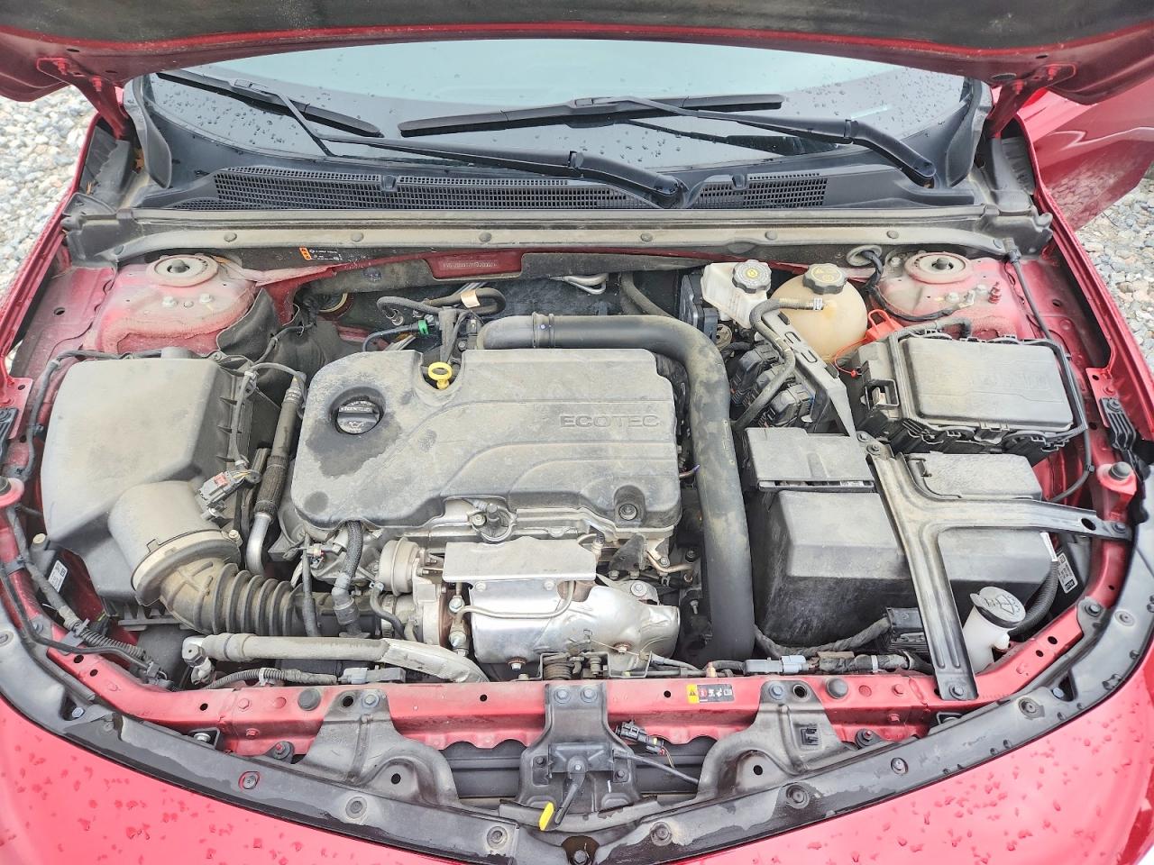 2023 Chevrolet Malibu Lt Red vin: 1G1ZD5ST7PF220087