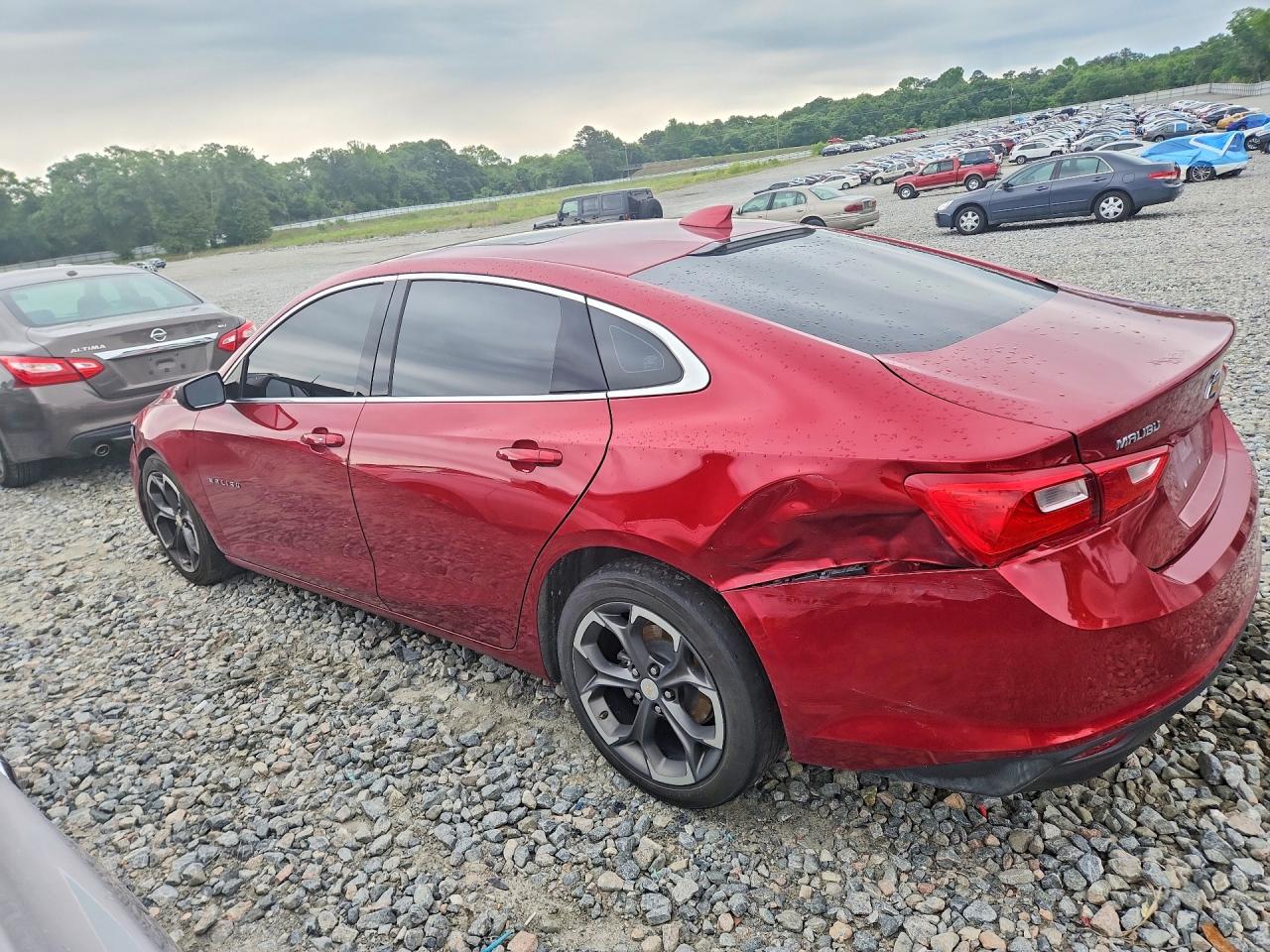 2023 Chevrolet Malibu Lt Red vin: 1G1ZD5ST7PF220087