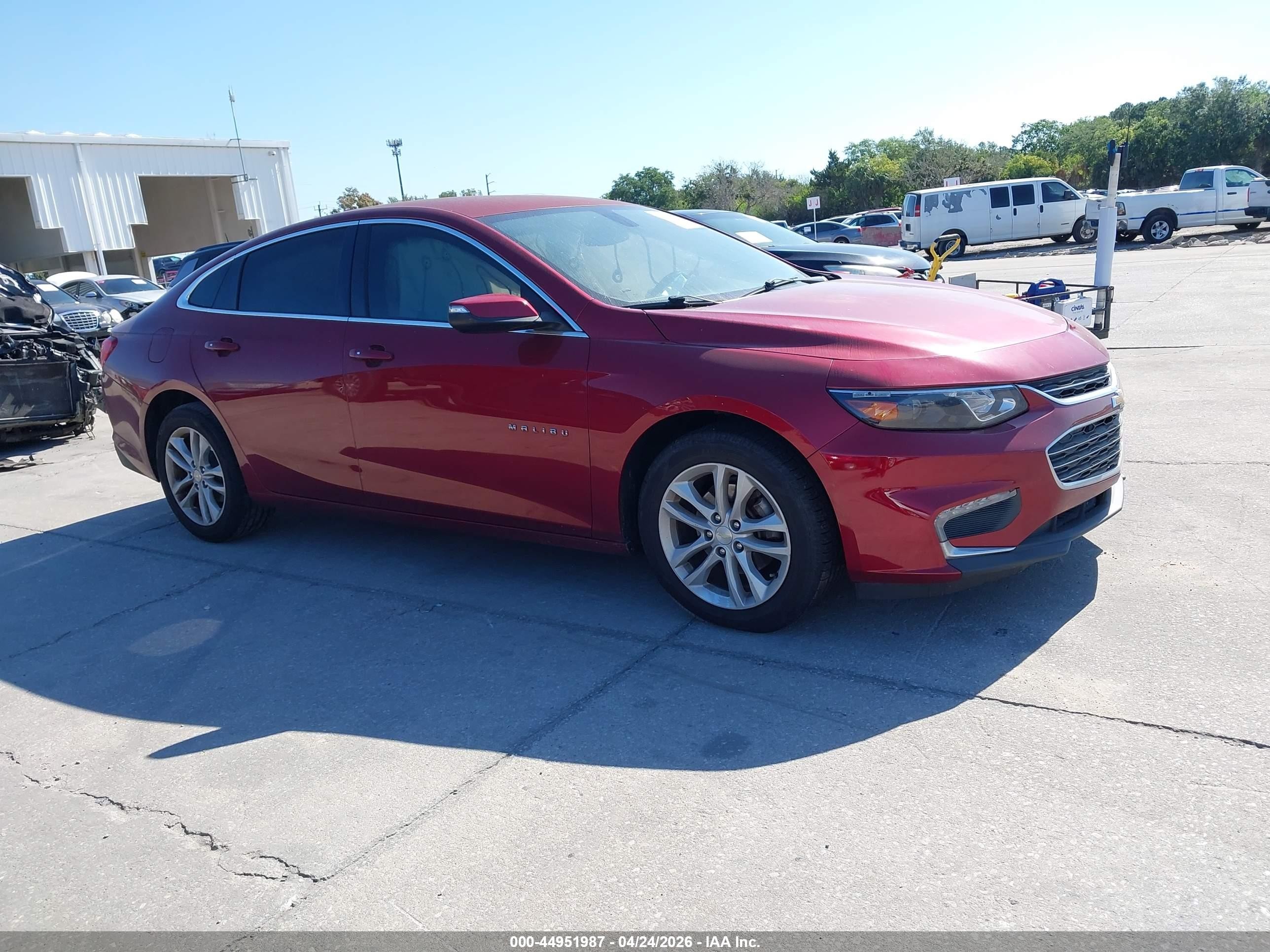 2018 Chevrolet Malibu Lt Maroon vin: 1G1ZD5ST8JF110236
