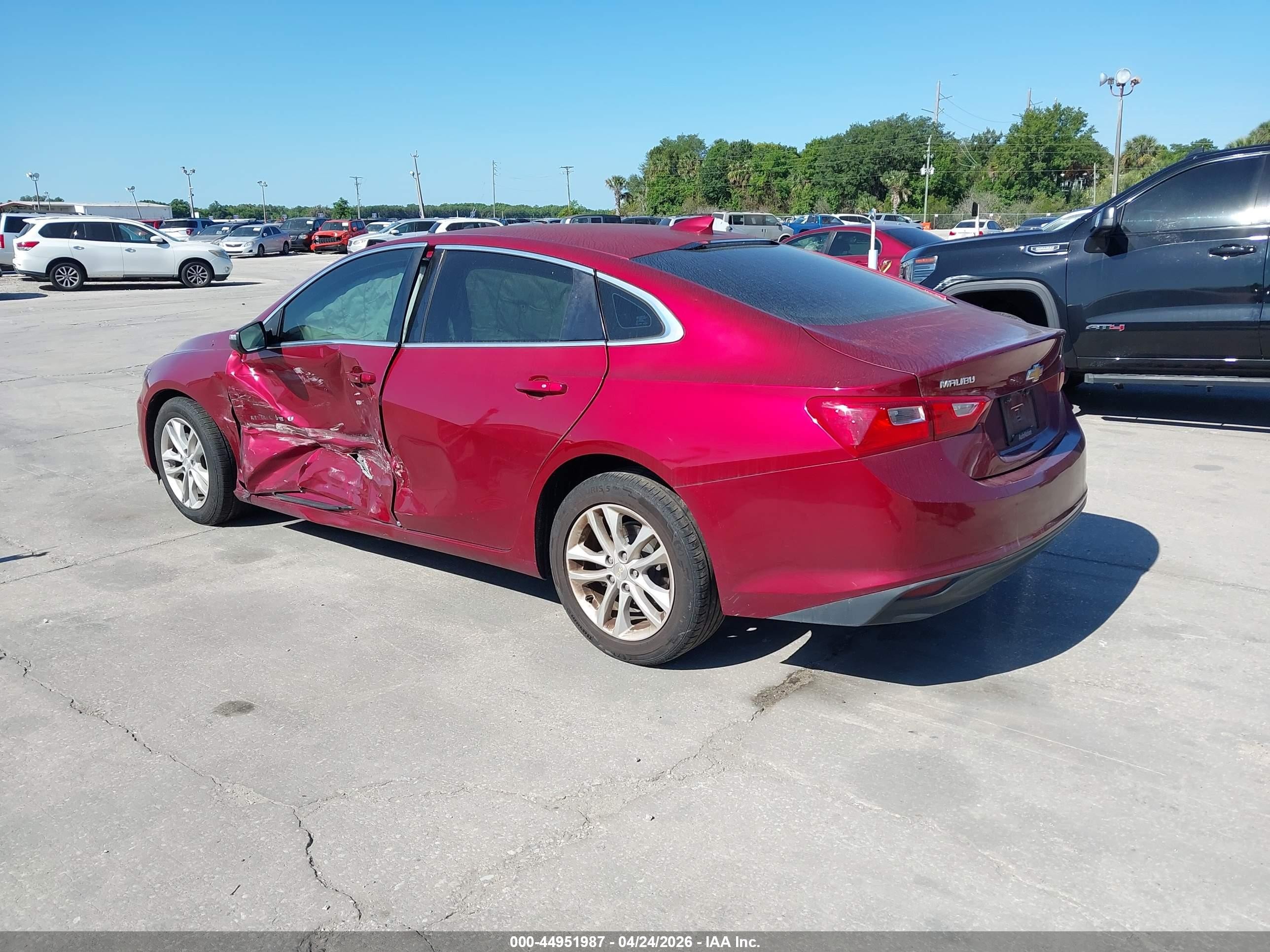 2018 Chevrolet Malibu Lt Maroon vin: 1G1ZD5ST8JF110236