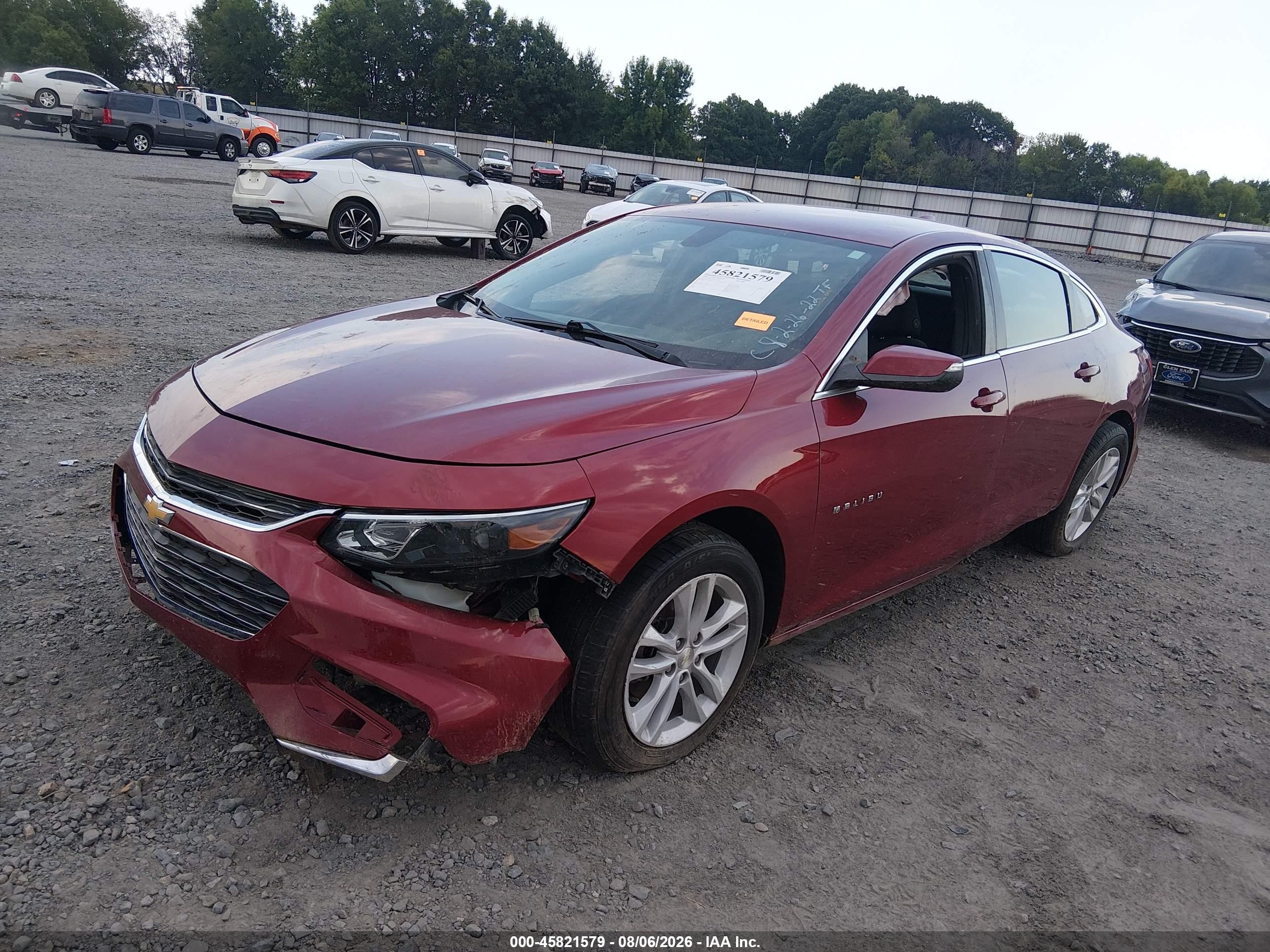 2018 Chevrolet Malibu Lt Maroon vin: 1G1ZD5ST8JF213107