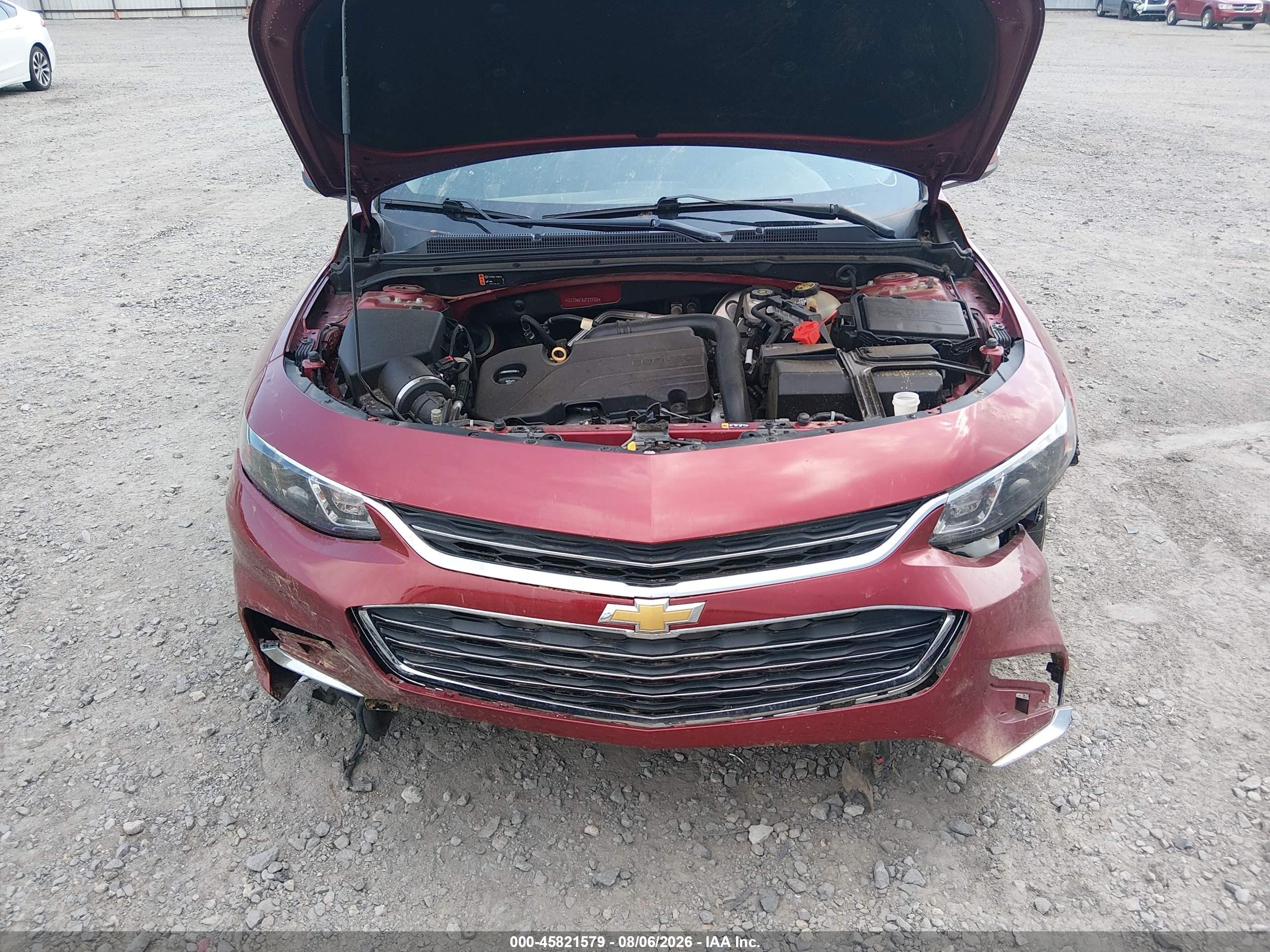 2018 Chevrolet Malibu Lt Maroon vin: 1G1ZD5ST8JF213107