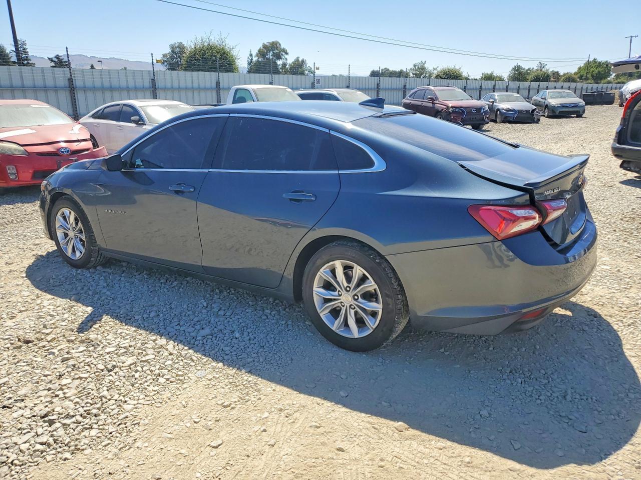 2020 Chevrolet Malibu Lt Серый vin: 1G1ZD5ST8LF006493