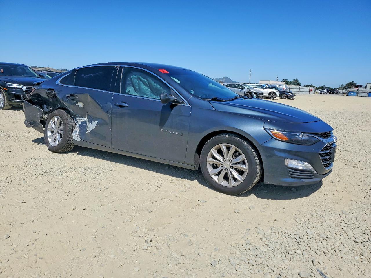 2020 Chevrolet Malibu Lt Серый vin: 1G1ZD5ST8LF006493