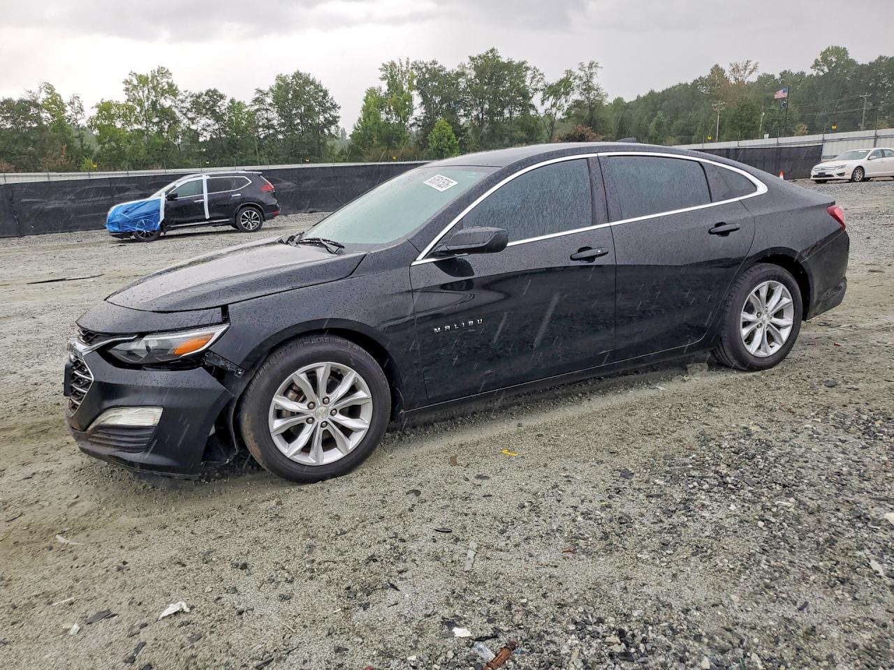 2020 Chevrolet Malibu Lt Черный vin: 1G1ZD5ST8LF020099