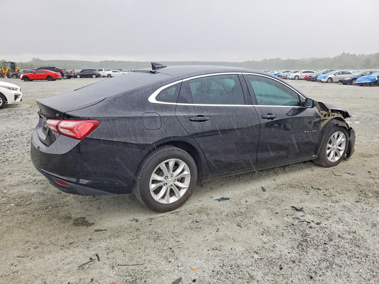 2020 Chevrolet Malibu Lt Черный vin: 1G1ZD5ST8LF020099