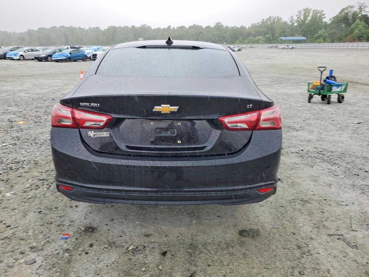 2020 Chevrolet Malibu Lt Черный vin: 1G1ZD5ST8LF020099