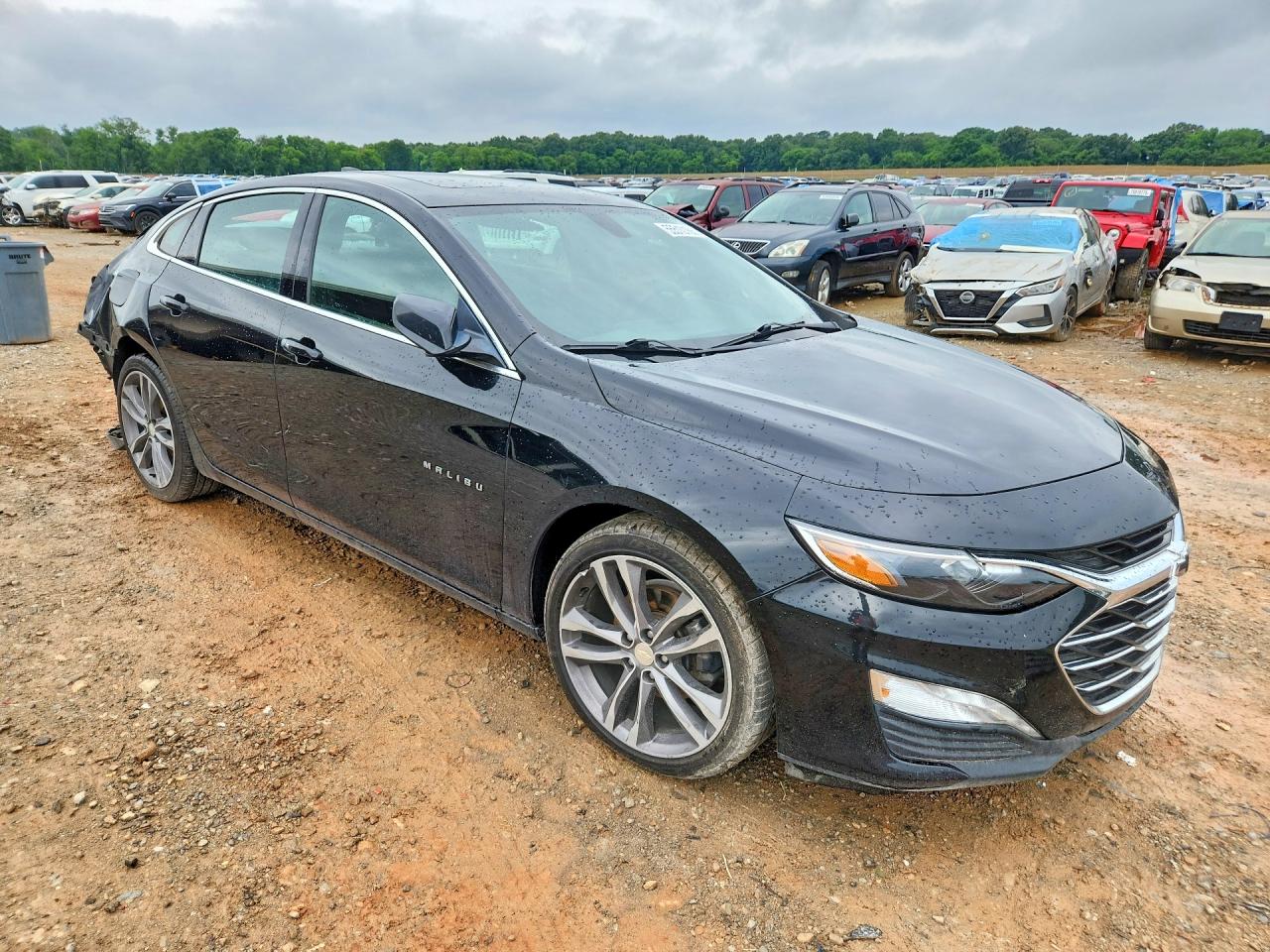 2021 Chevrolet Malibu Lt Black vin: 1G1ZD5ST8MF030908