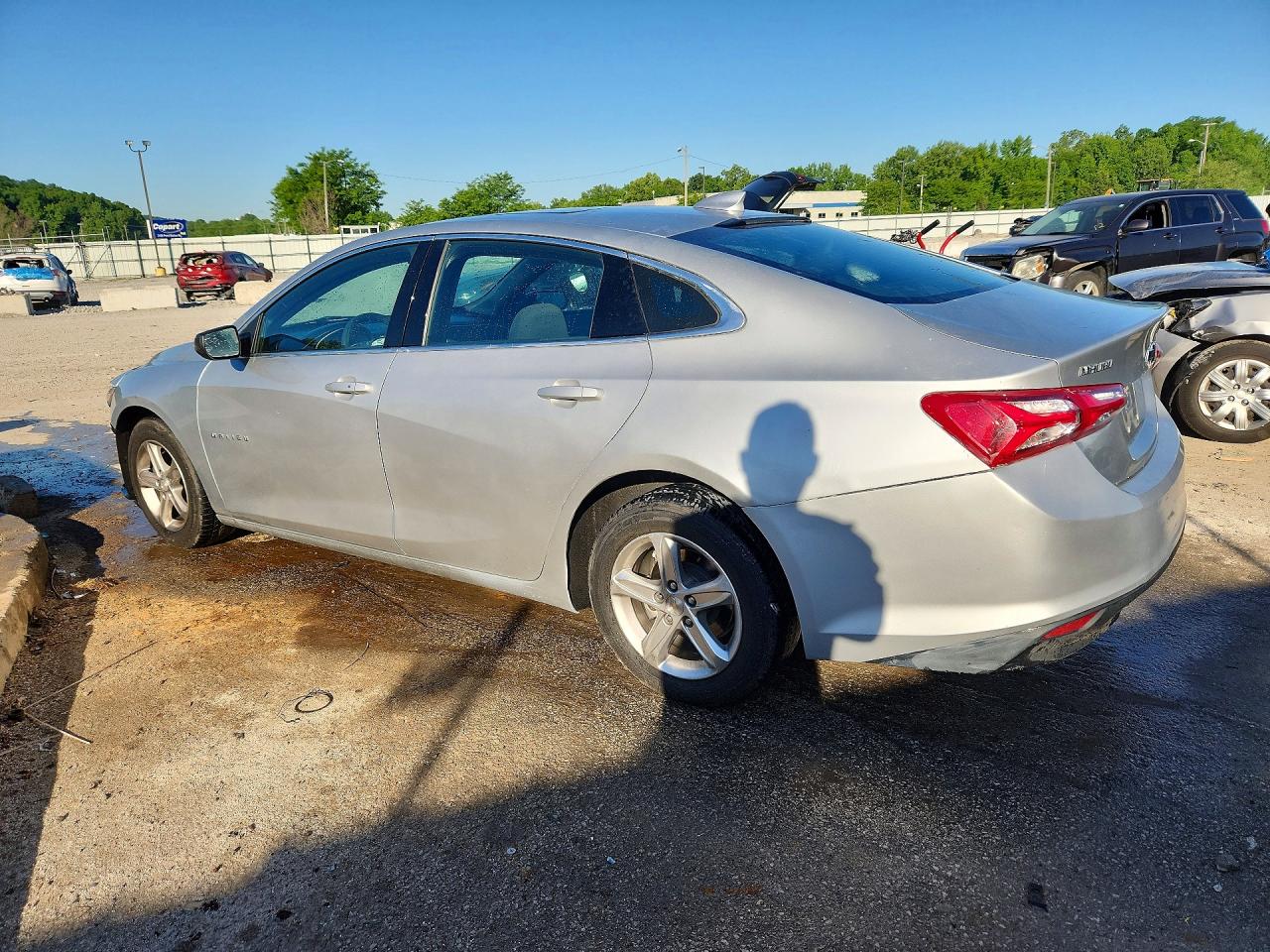 2022 Chevrolet Malibu Lt Silver vin: 1G1ZD5ST8NF175285