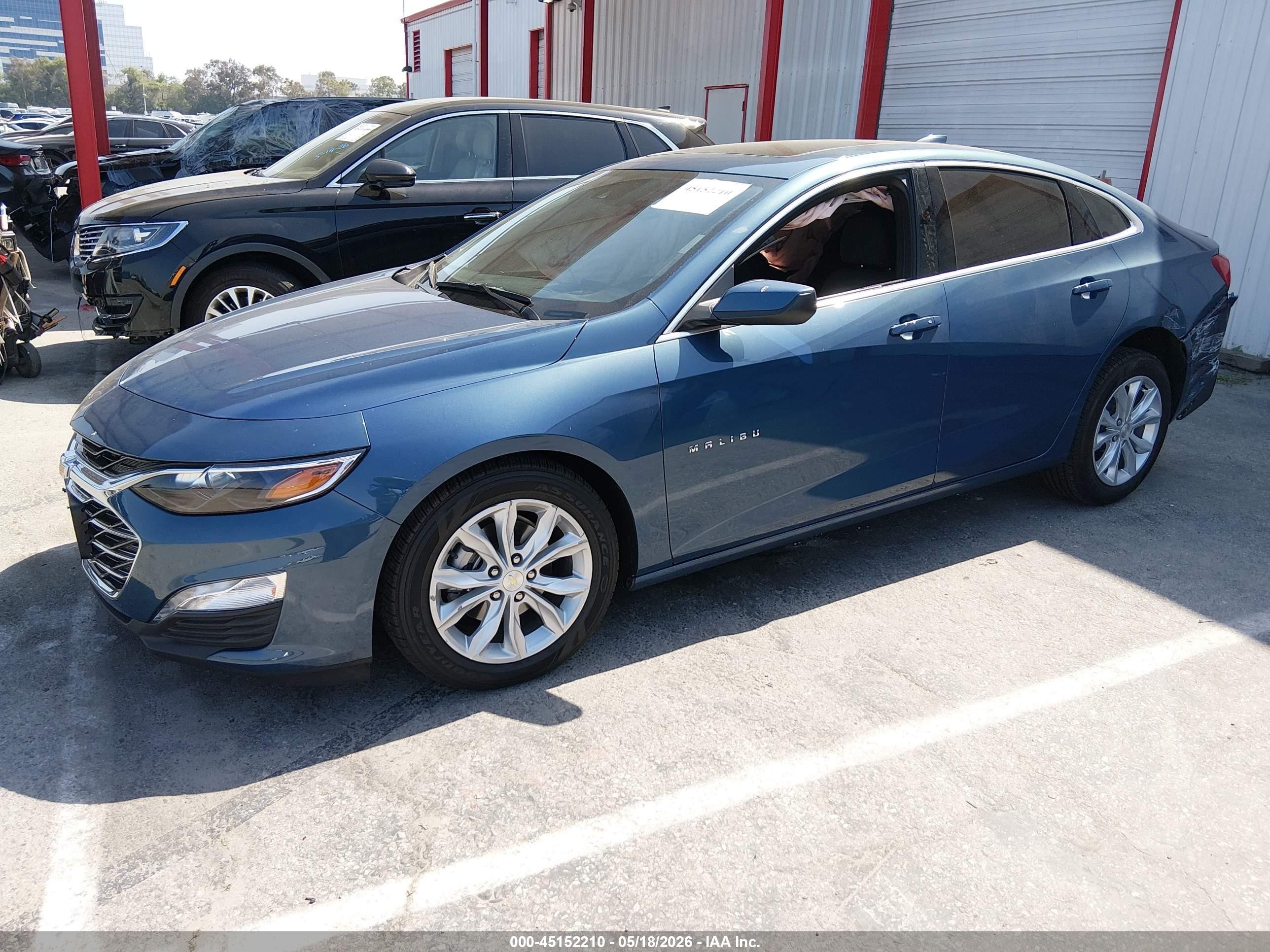 2024 Chevrolet Malibu Fwd 1lt Blue vin: 1G1ZD5ST8RF248953
