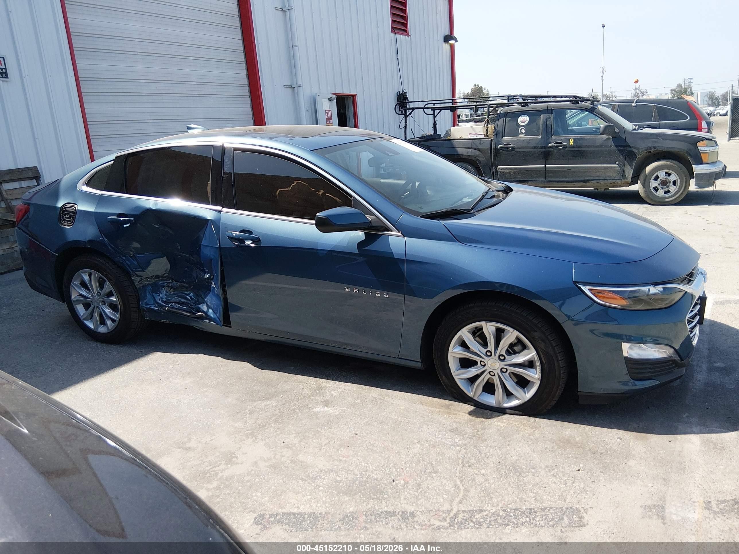 2024 Chevrolet Malibu Fwd 1lt Blue vin: 1G1ZD5ST8RF248953