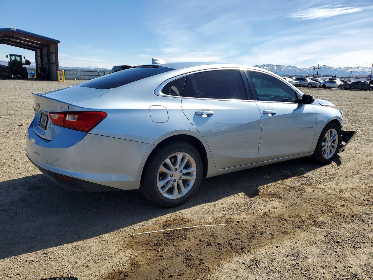 2018 Chevrolet Malibu Lt Серебряный vin: 1G1ZD5ST9JF102632