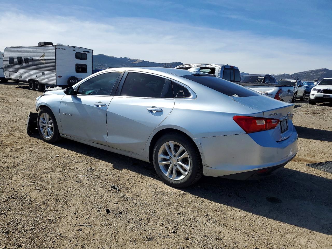 2018 Chevrolet Malibu Lt Серебряный vin: 1G1ZD5ST9JF102632