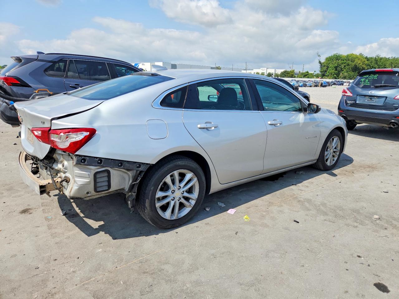 2018 Chevrolet Malibu Lt Gray vin: 1G1ZD5ST9JF135808