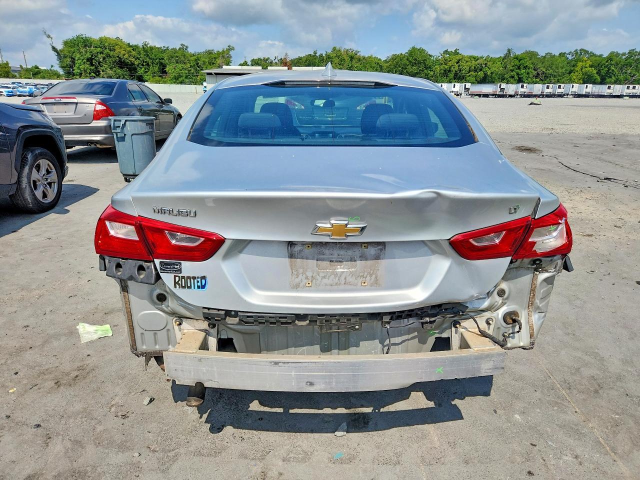 2018 Chevrolet Malibu Lt Gray vin: 1G1ZD5ST9JF135808