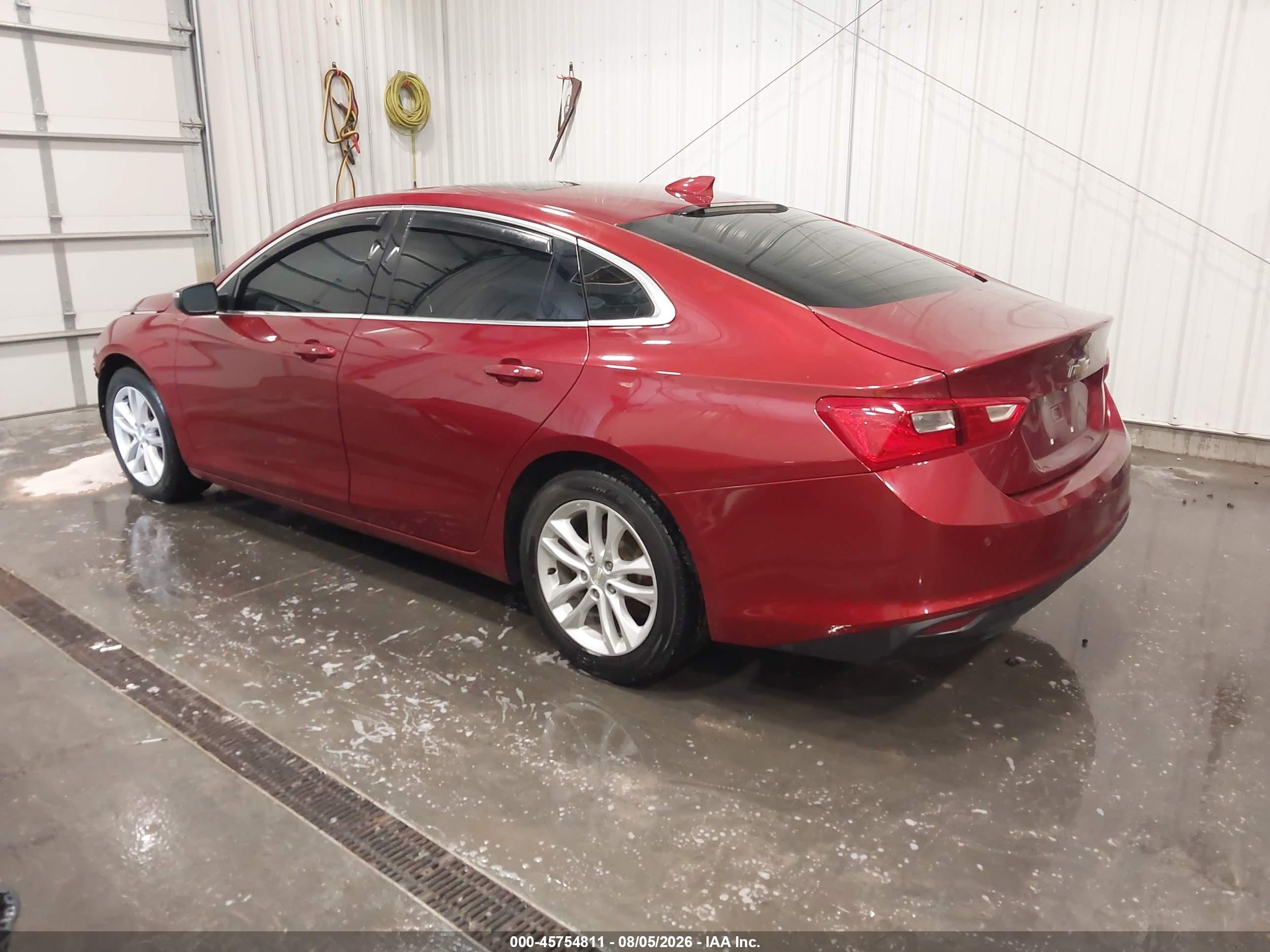 2018 Chevrolet Malibu Lt Red vin: 1G1ZD5ST9JF183387