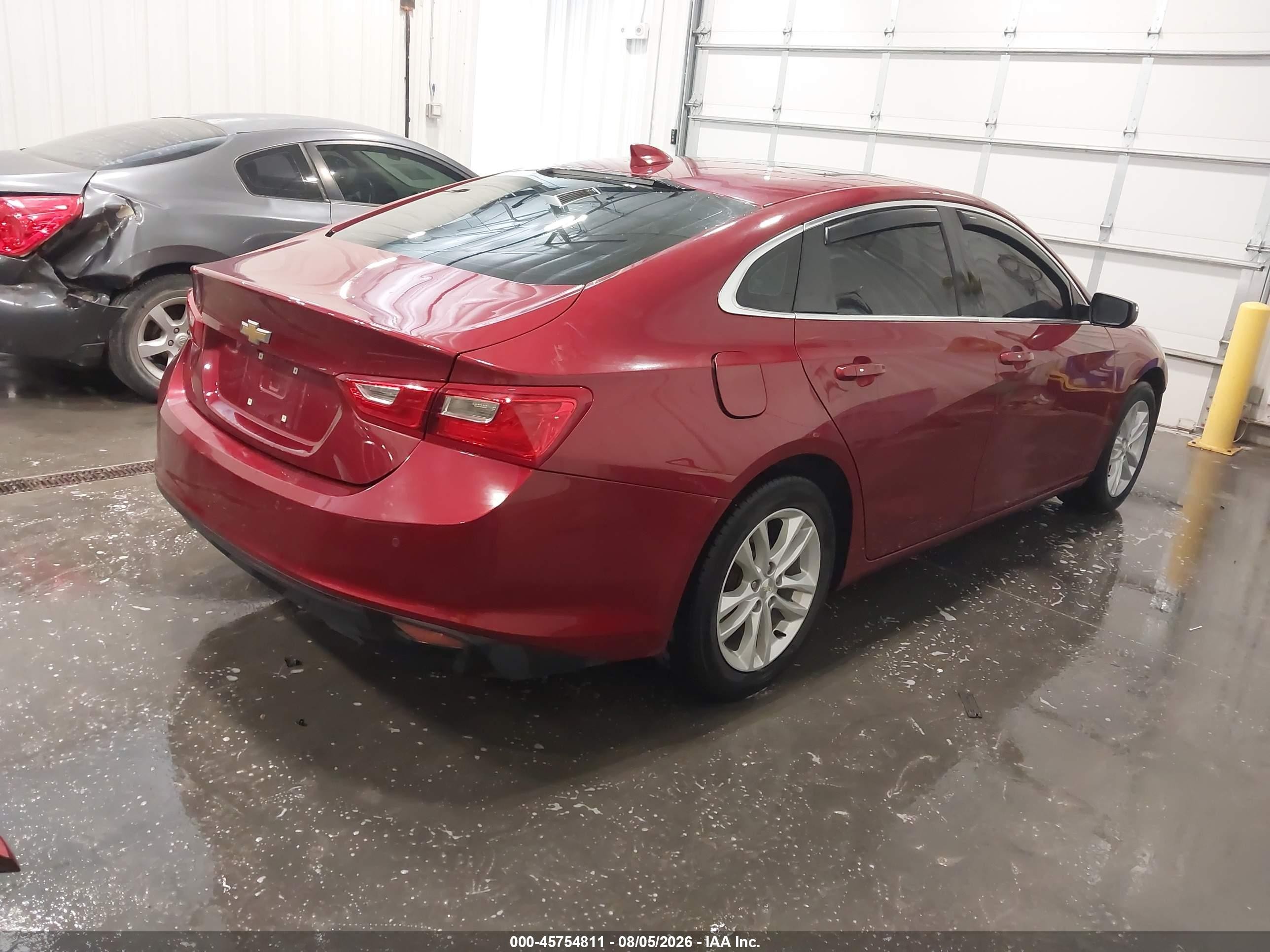 2018 Chevrolet Malibu Lt Red vin: 1G1ZD5ST9JF183387