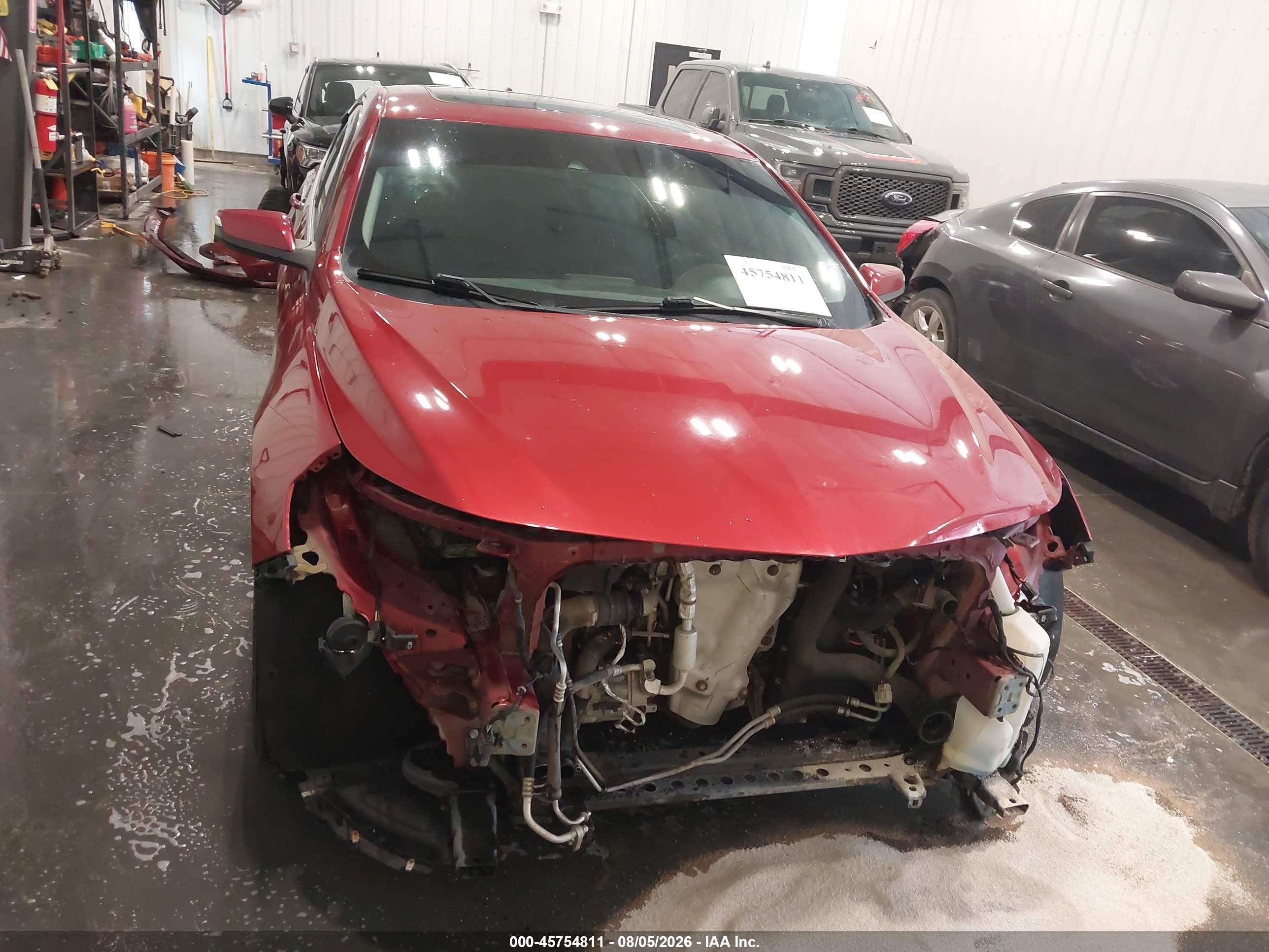 2018 Chevrolet Malibu Lt Red vin: 1G1ZD5ST9JF183387
