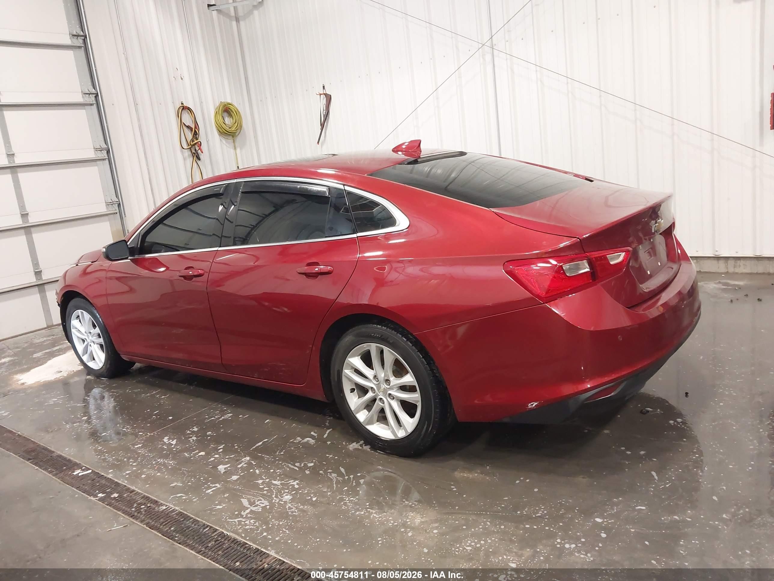 2018 Chevrolet Malibu Lt Red vin: 1G1ZD5ST9JF183387
