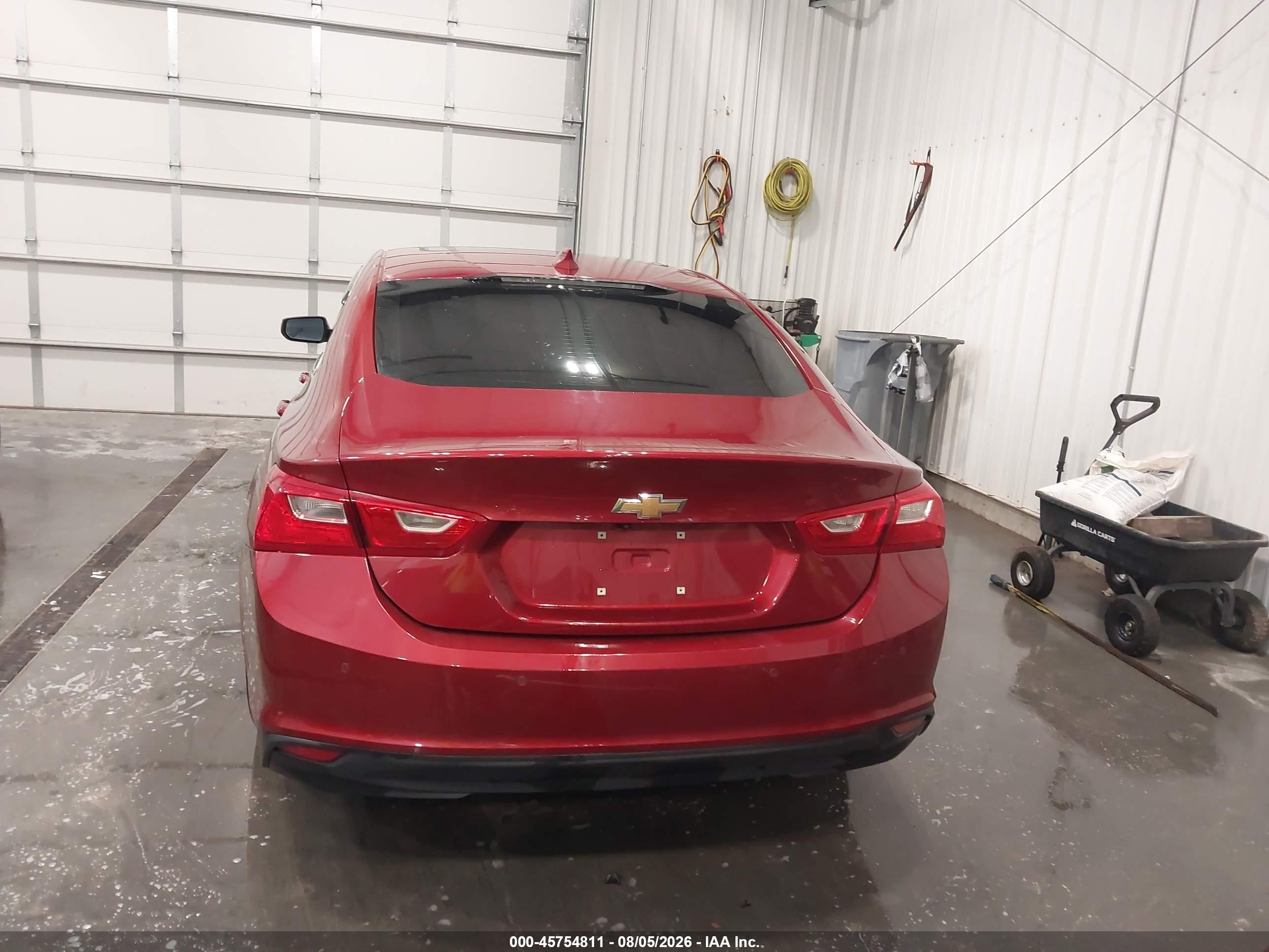 2018 Chevrolet Malibu Lt Red vin: 1G1ZD5ST9JF183387