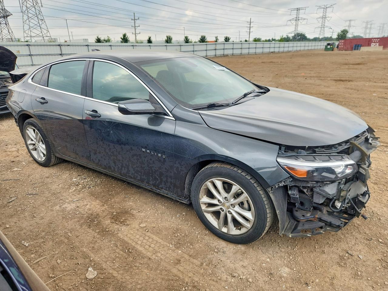 2018 Chevrolet Malibu Lt Black vin: 1G1ZD5ST9JF204349