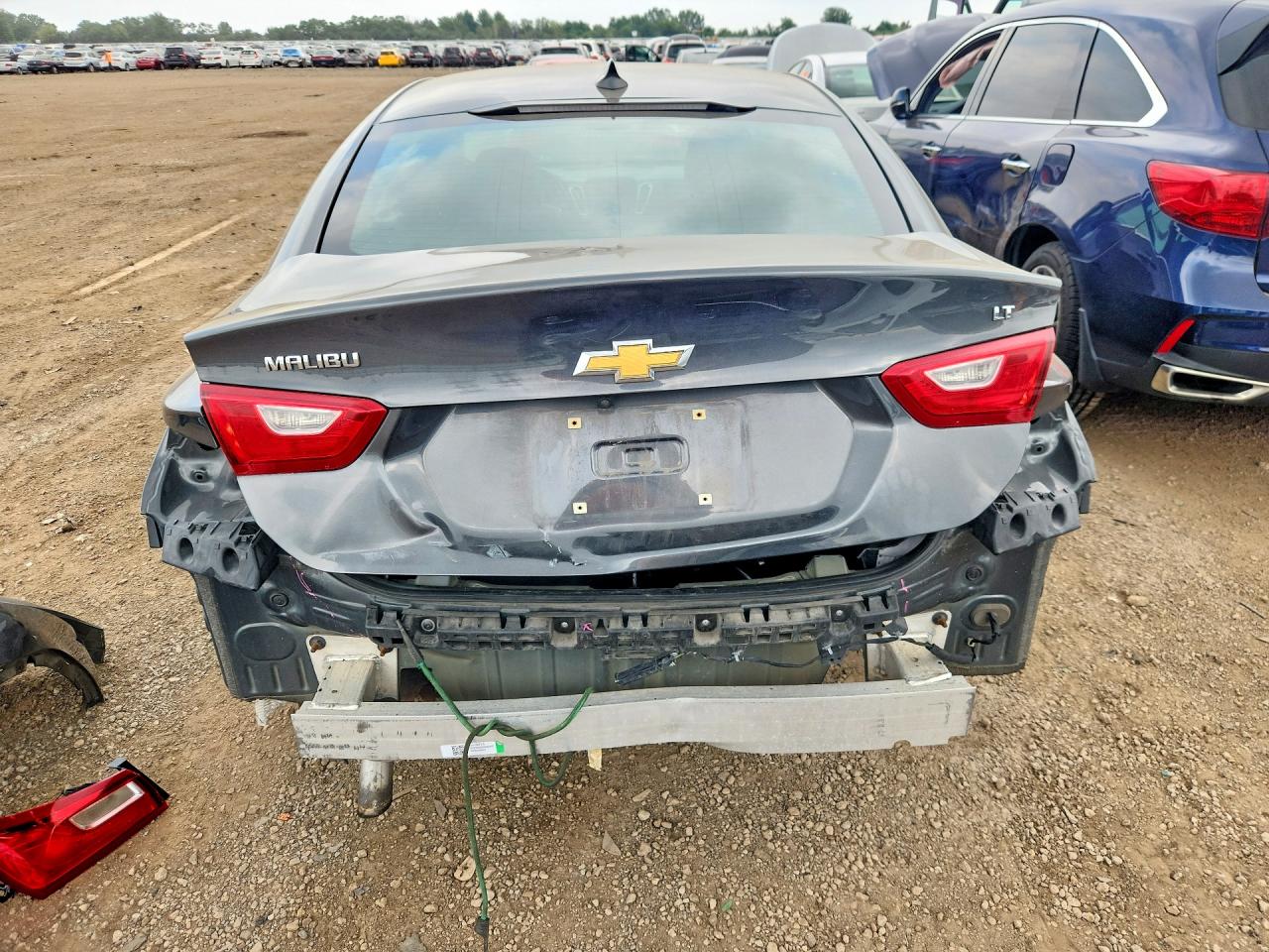 2018 Chevrolet Malibu Lt Black vin: 1G1ZD5ST9JF204349