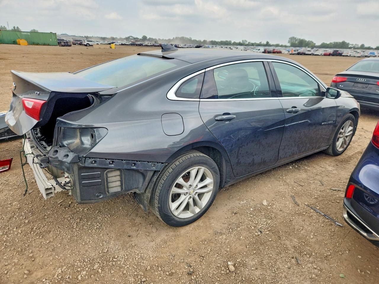 2018 Chevrolet Malibu Lt Black vin: 1G1ZD5ST9JF204349