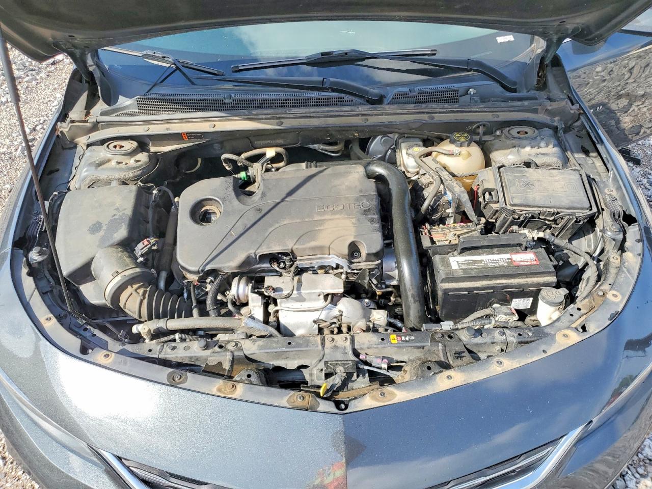 2018 Chevrolet Malibu Lt Серый vin: 1G1ZD5ST9JF254409