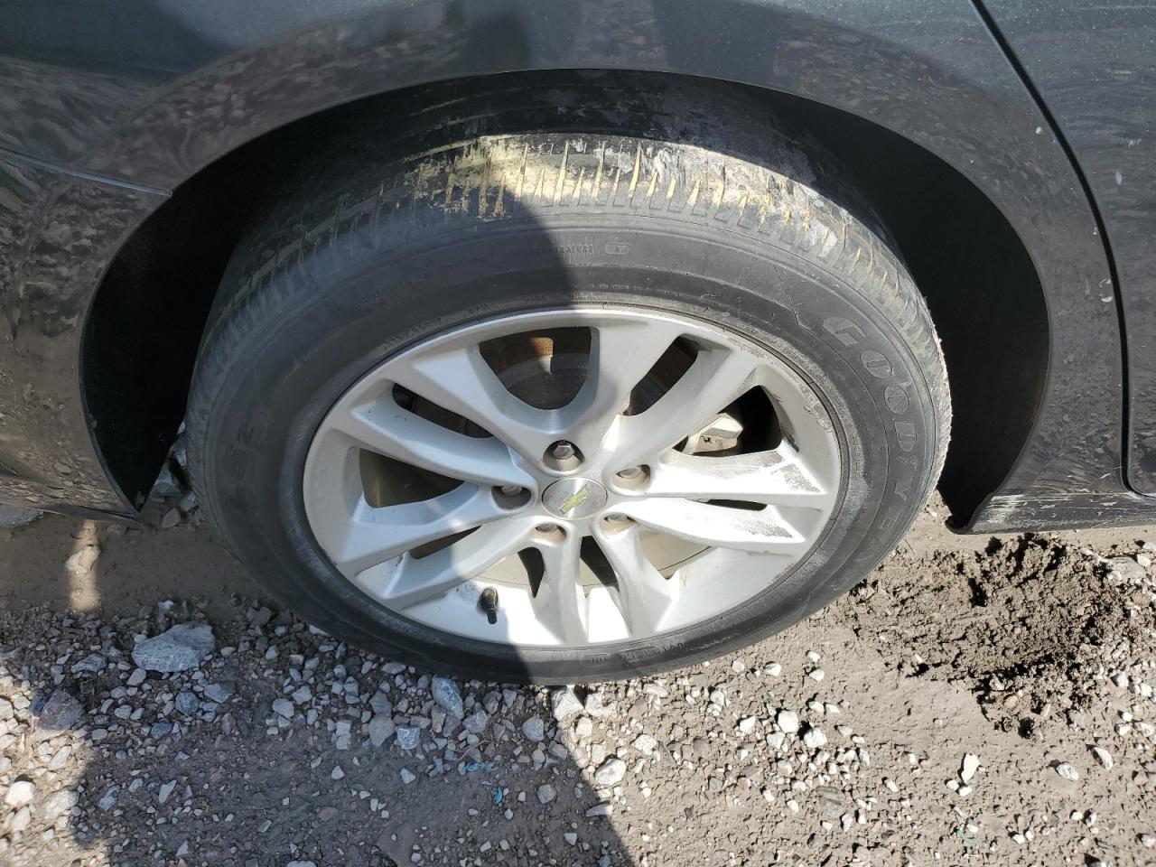 2018 Chevrolet Malibu Lt Серый vin: 1G1ZD5ST9JF254409 Damage: Right Rear Wheel, Curb Rash, 4 To 5 Inches
