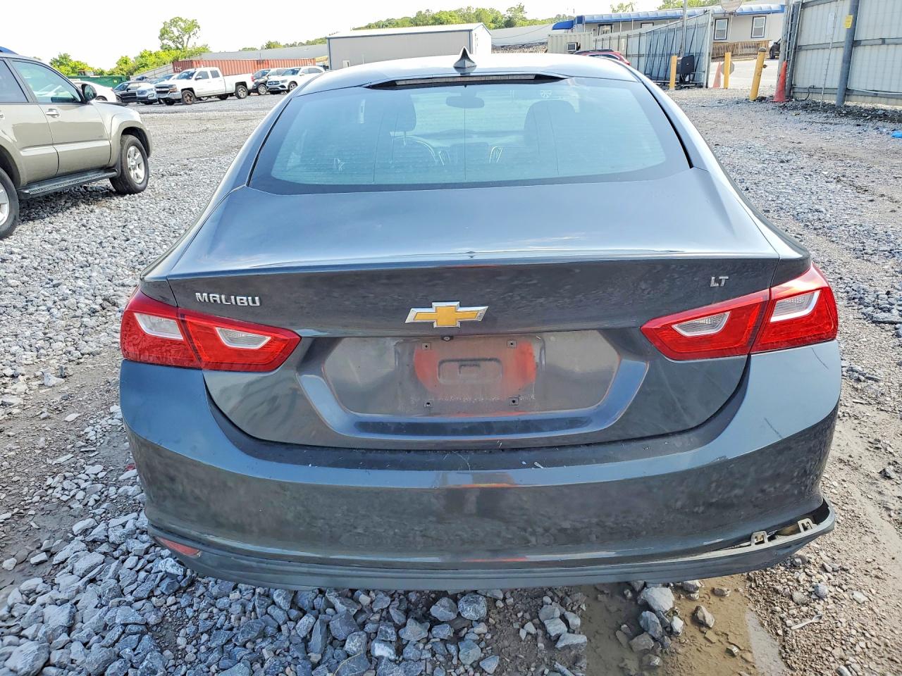 2018 Chevrolet Malibu Lt Серый vin: 1G1ZD5ST9JF254409