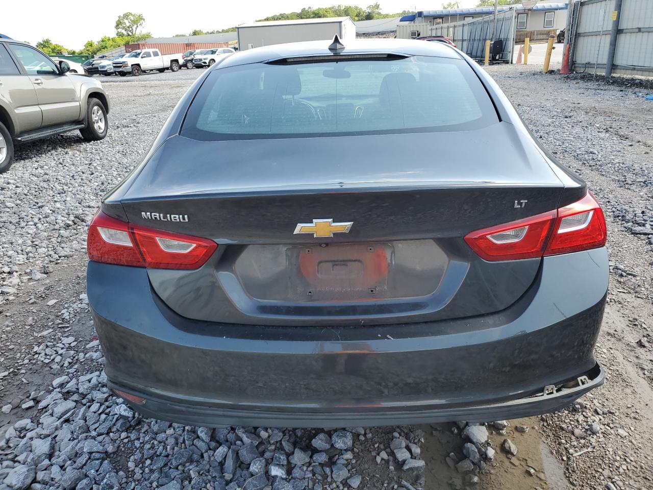 2018 Chevrolet Malibu Lt Серый vin: 1G1ZD5ST9JF254409 Damage: Rear Valance, Broken, Replacement Required
