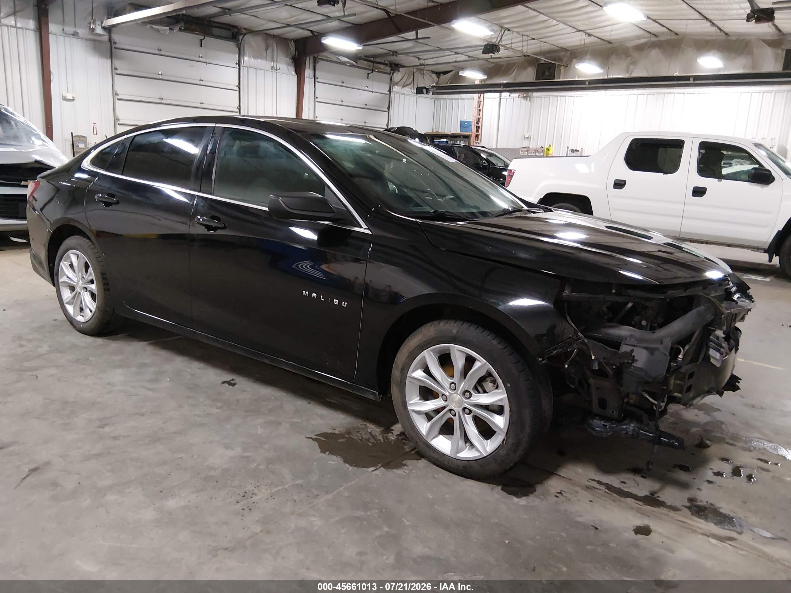 2019 Chevrolet Malibu Lt Black vin: 1G1ZD5ST9KF162217