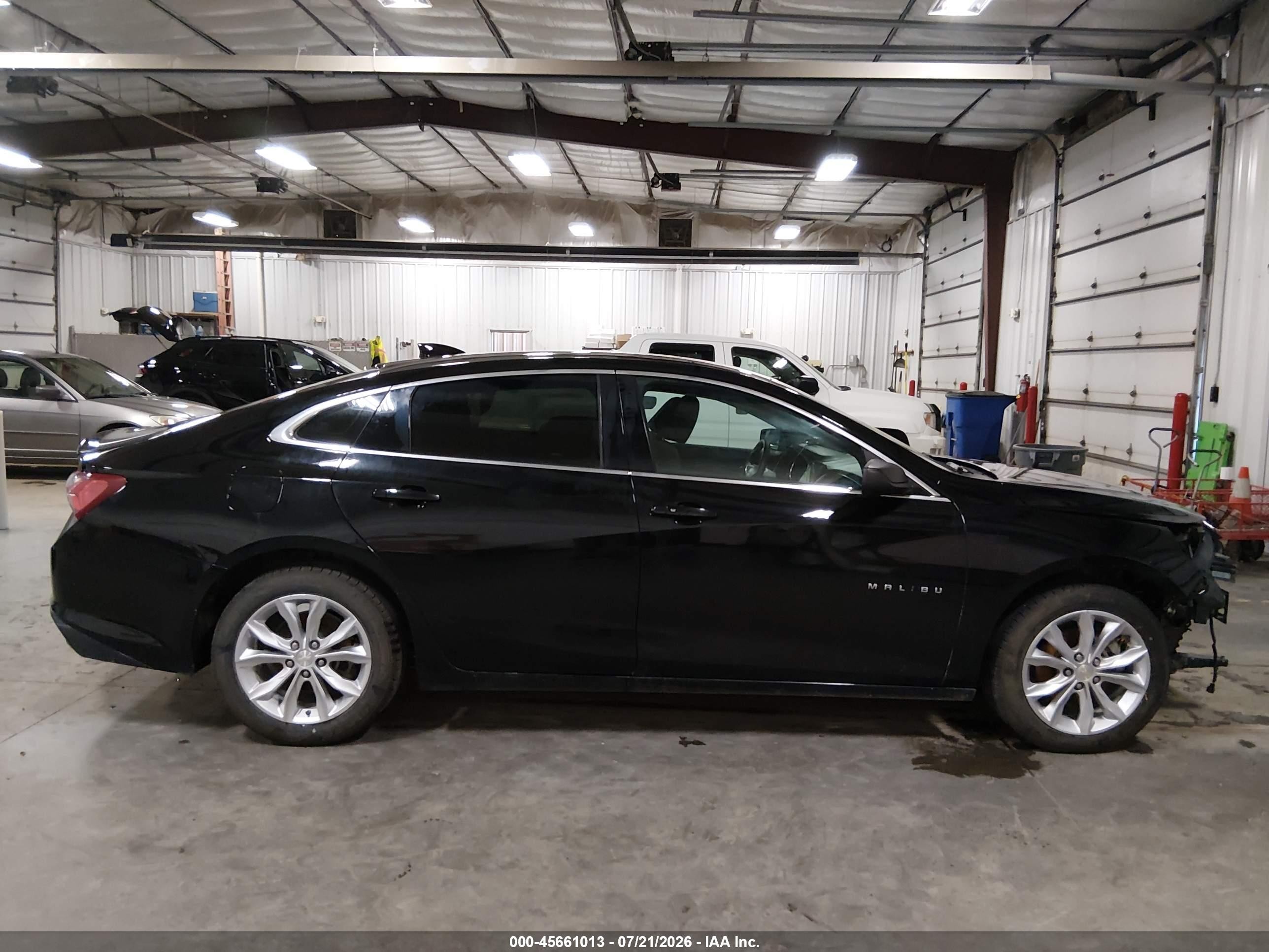 2019 Chevrolet Malibu Lt Black vin: 1G1ZD5ST9KF162217