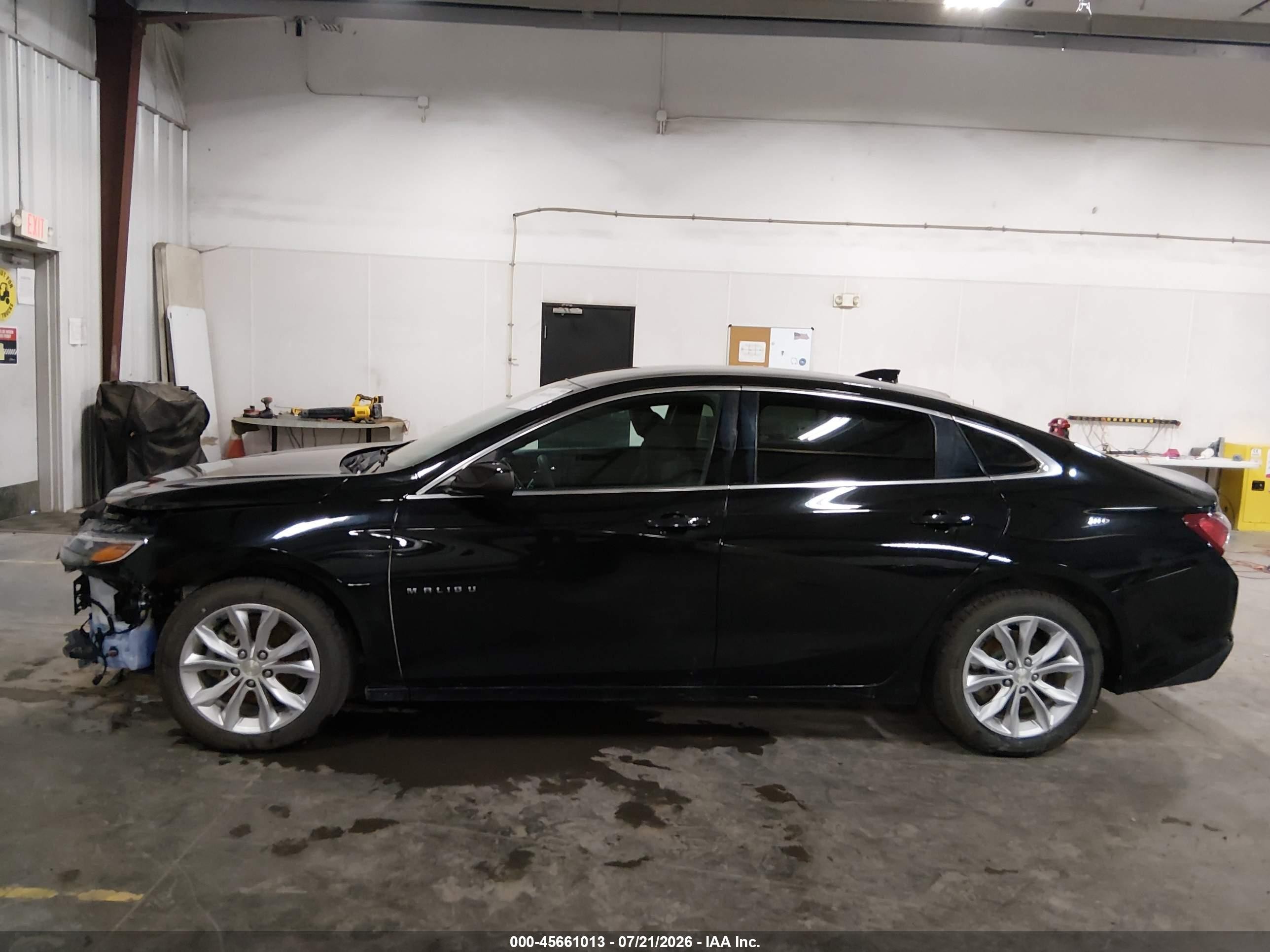 2019 Chevrolet Malibu Lt Black vin: 1G1ZD5ST9KF162217