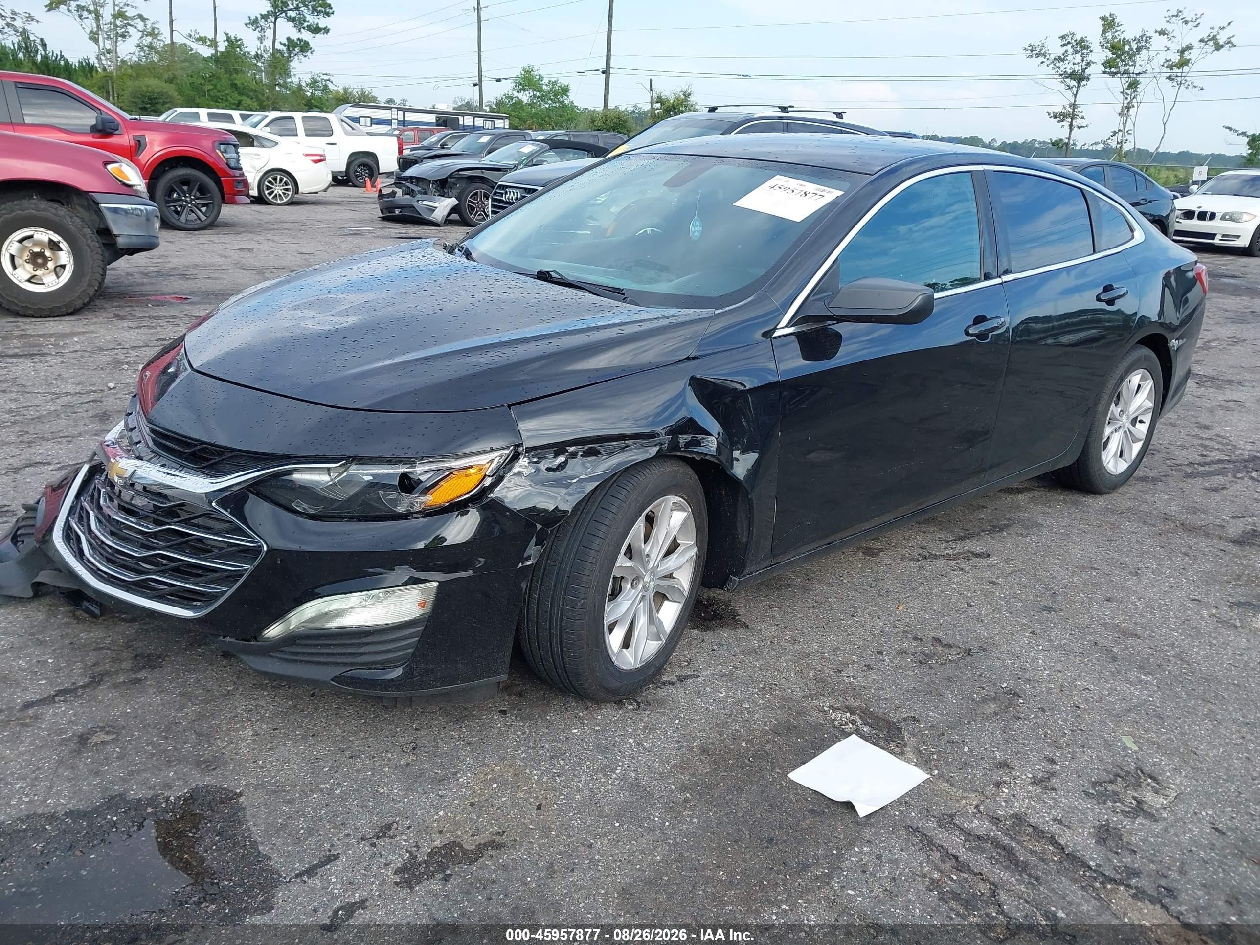 2020 Chevrolet Malibu Fwd Lt Black vin: 1G1ZD5ST9LF078853