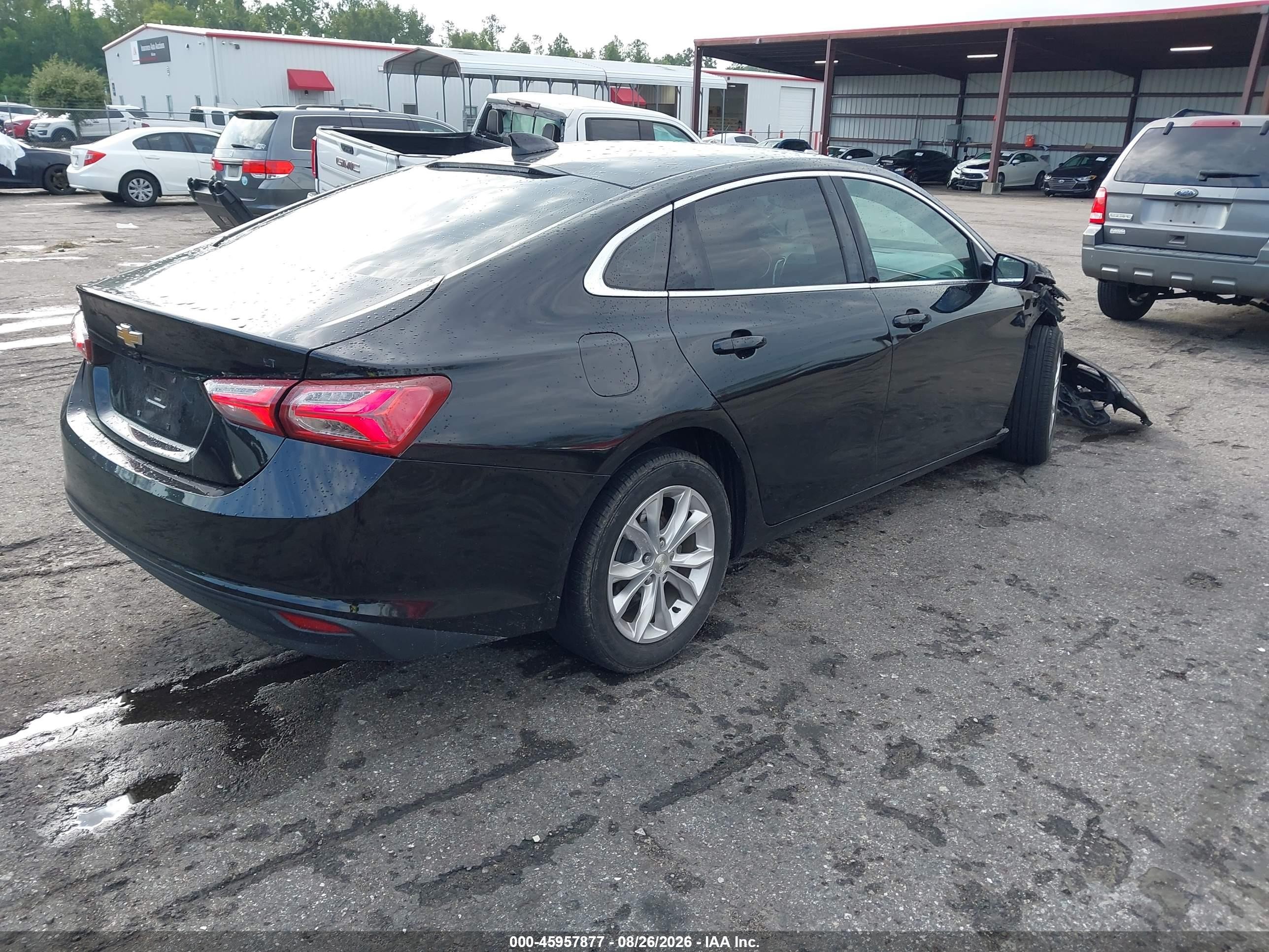 2020 Chevrolet Malibu Fwd Lt Black vin: 1G1ZD5ST9LF078853