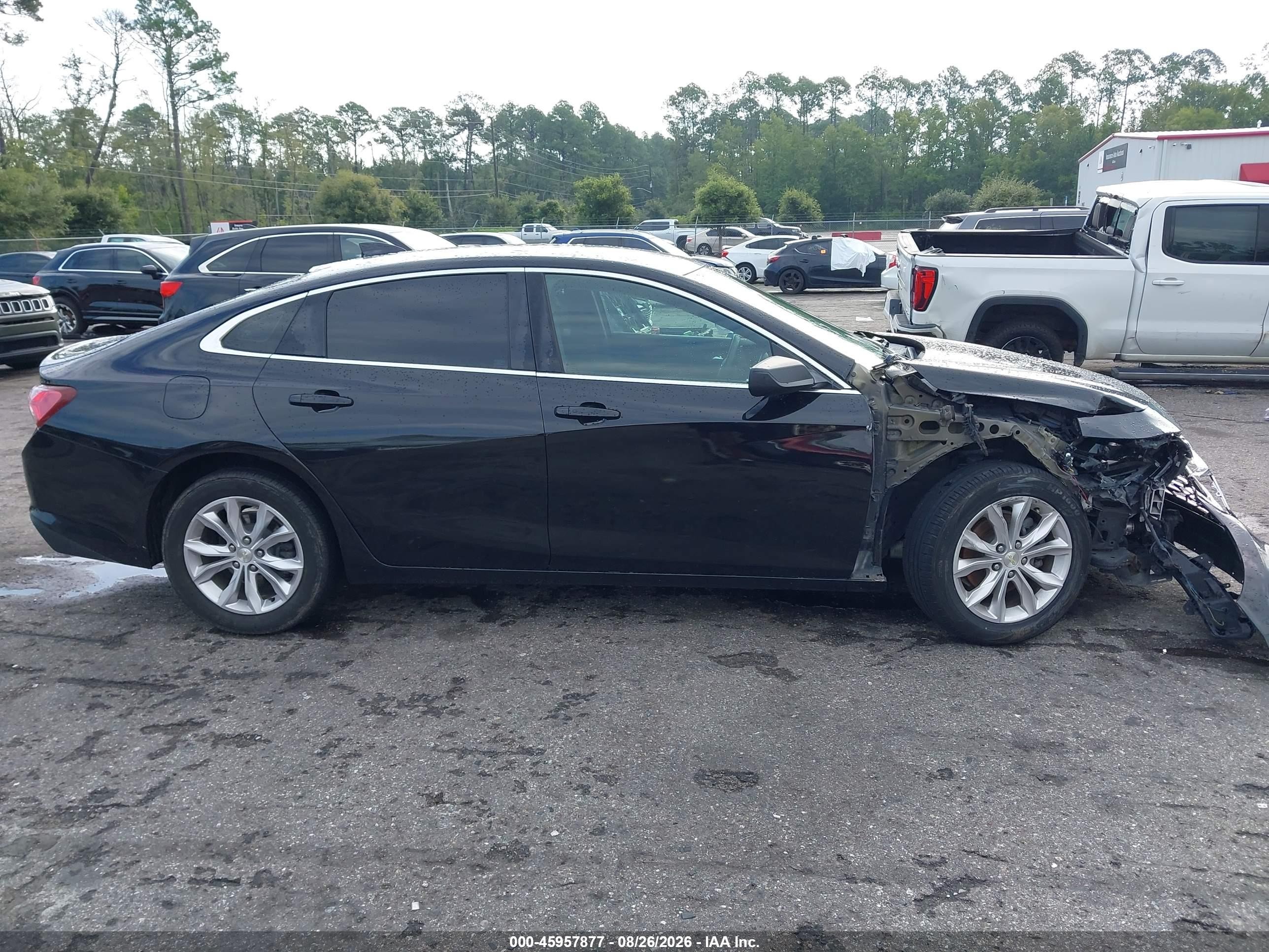 2020 Chevrolet Malibu Fwd Lt Black vin: 1G1ZD5ST9LF078853