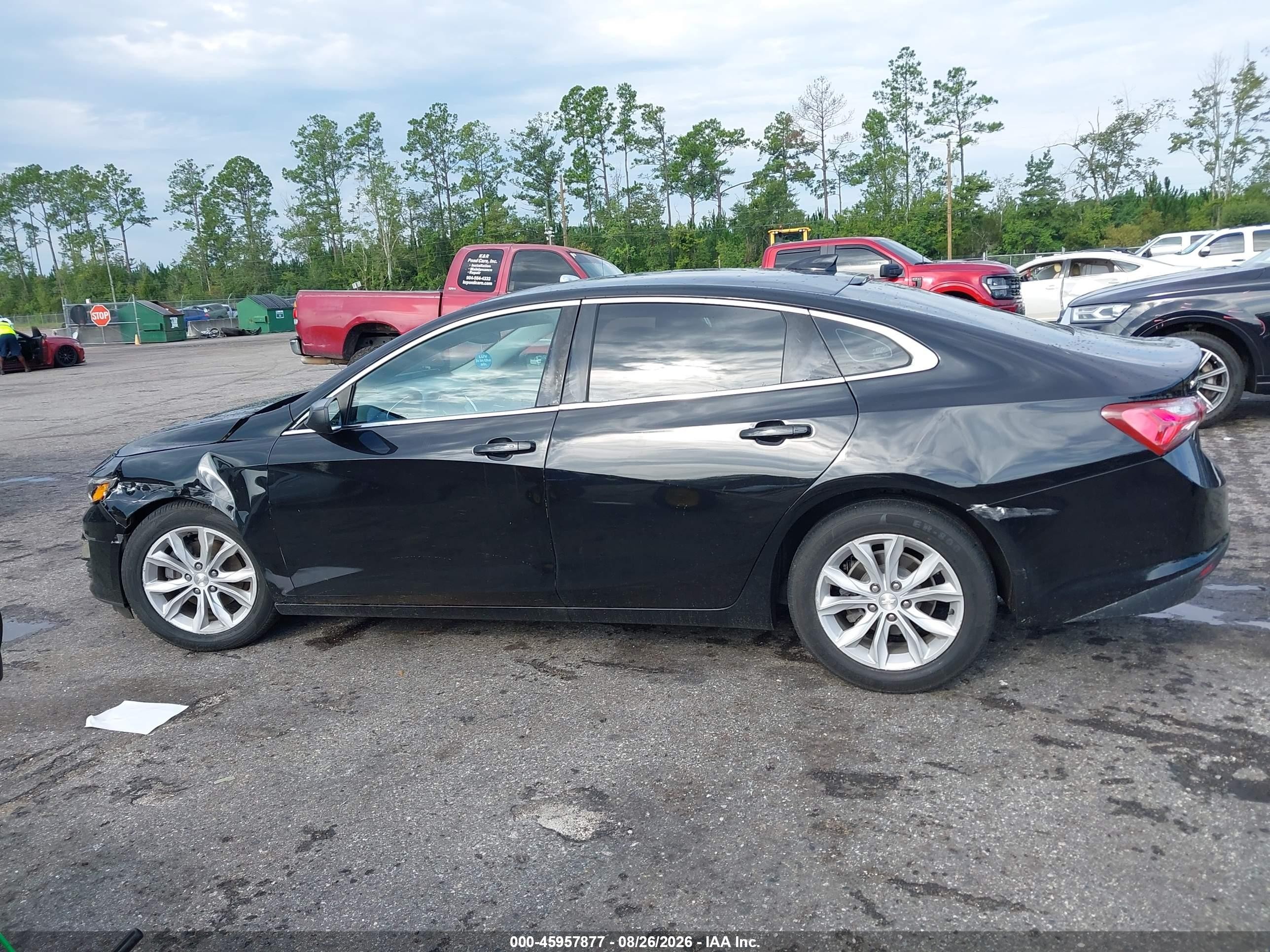 2020 Chevrolet Malibu Fwd Lt Black vin: 1G1ZD5ST9LF078853