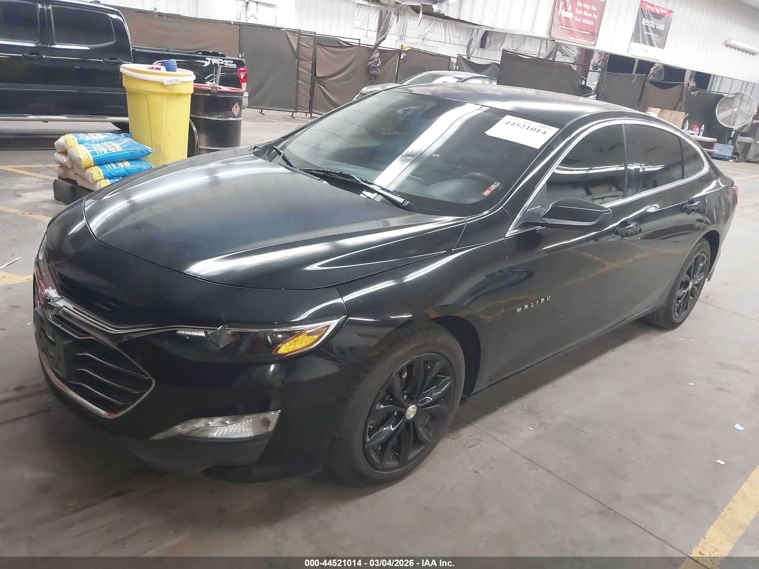 2020 Chevrolet Malibu Fwd Lt Black vin: 1G1ZD5ST9LF090128