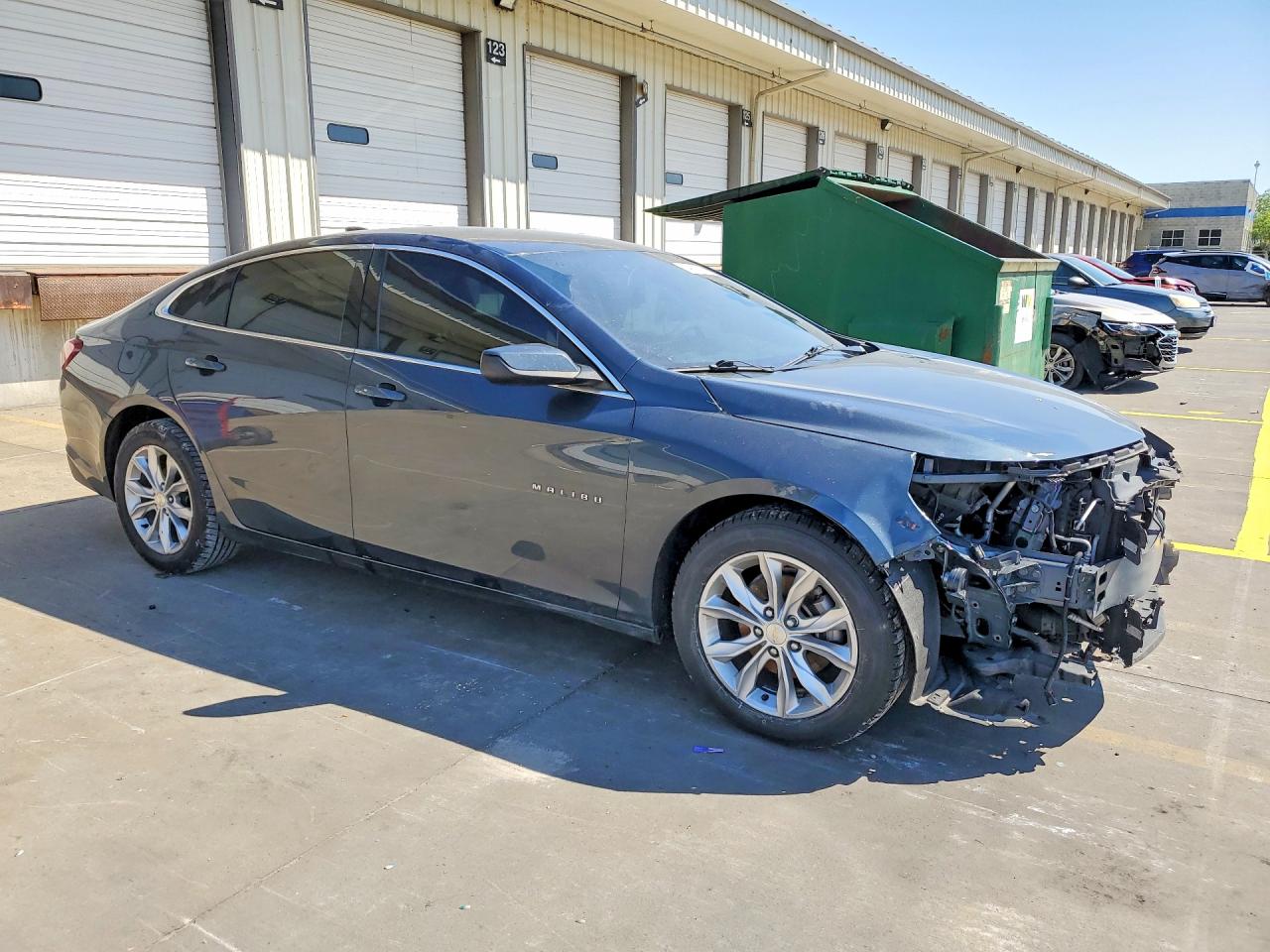 2021 Chevrolet Malibu Lt Gray vin: 1G1ZD5ST9MF017830
