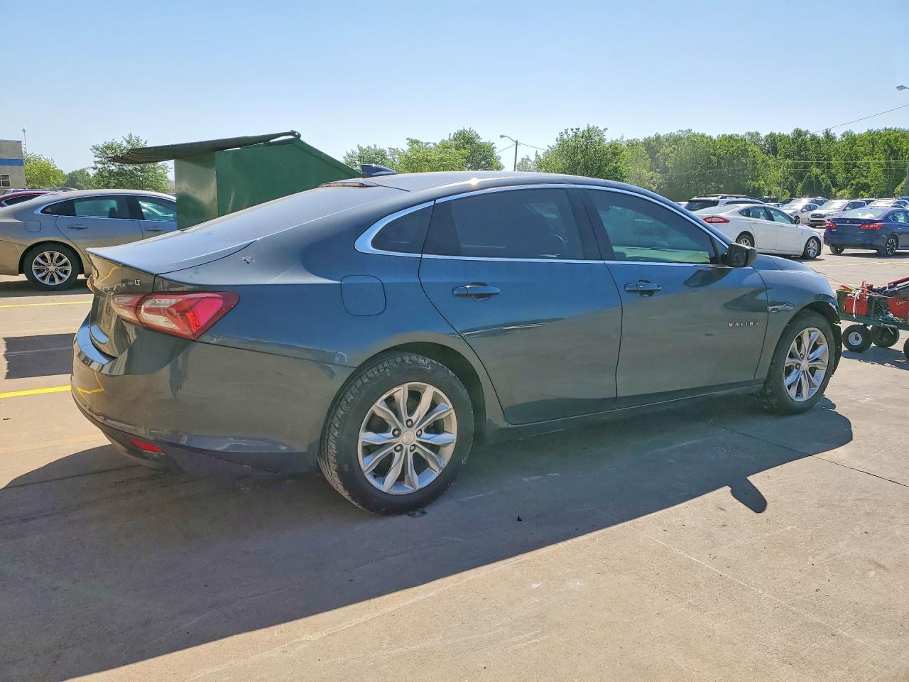 2021 Chevrolet Malibu Lt Gray vin: 1G1ZD5ST9MF017830