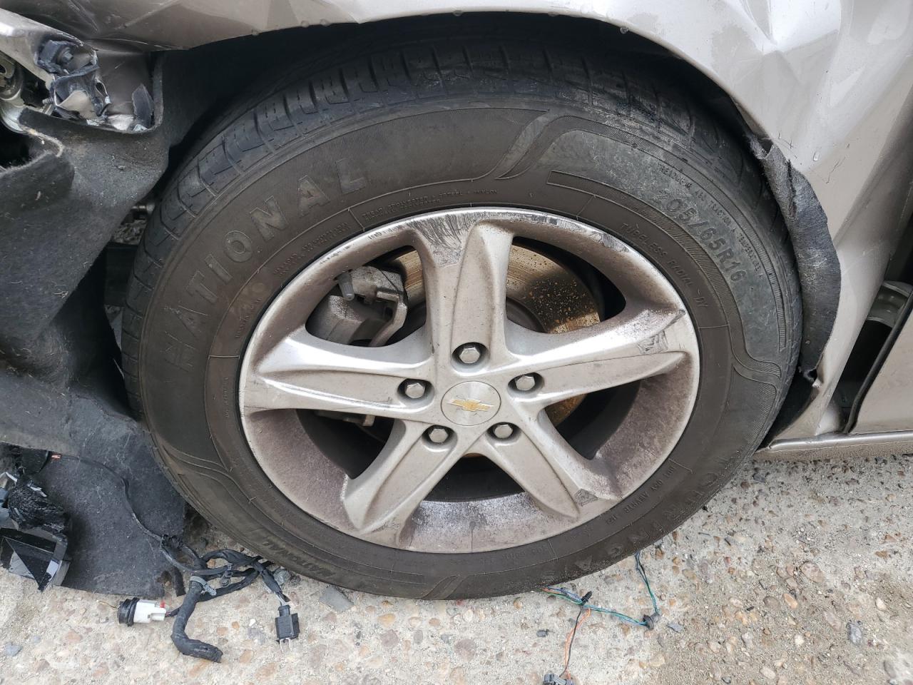 2022 Chevrolet Malibu Lt Золотой vin: 1G1ZD5ST9NF134938 Damage: Left Front Wheel, Curb Rash, > 12 Inches