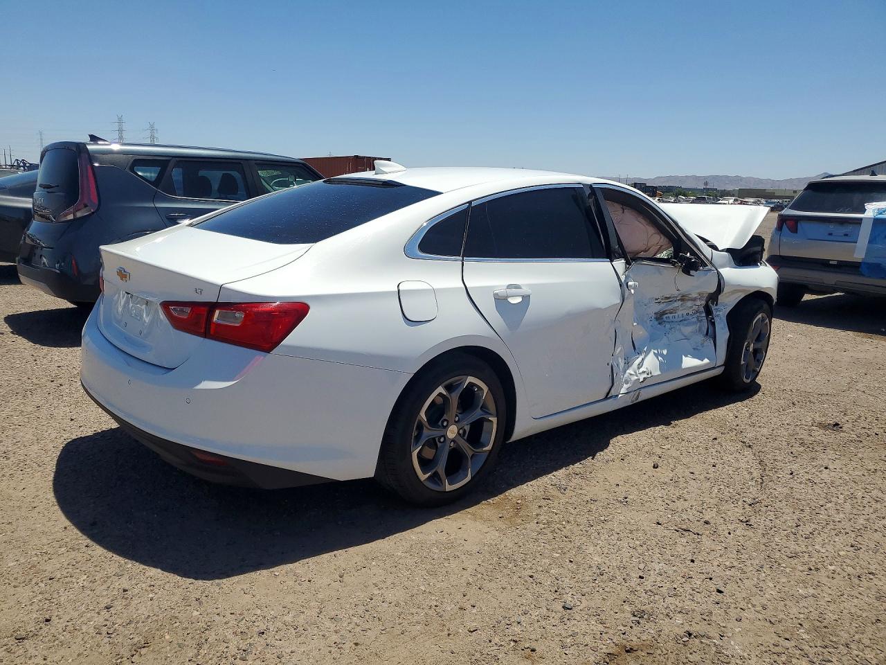 2024 Chevrolet Malibu Lt White vin: 1G1ZD5ST9RF173387