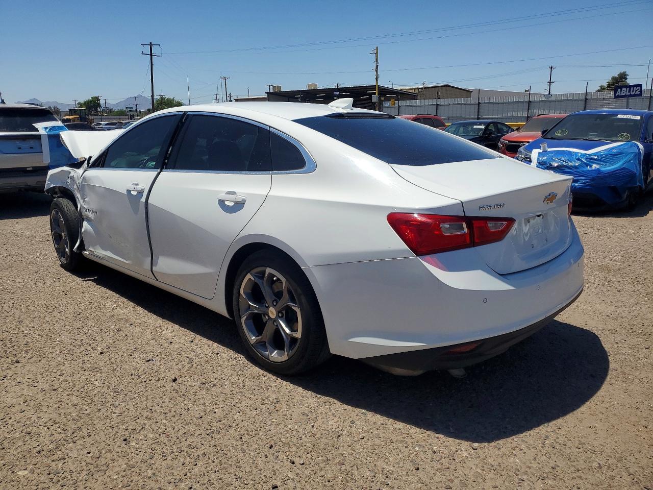 2024 Chevrolet Malibu Lt White vin: 1G1ZD5ST9RF173387