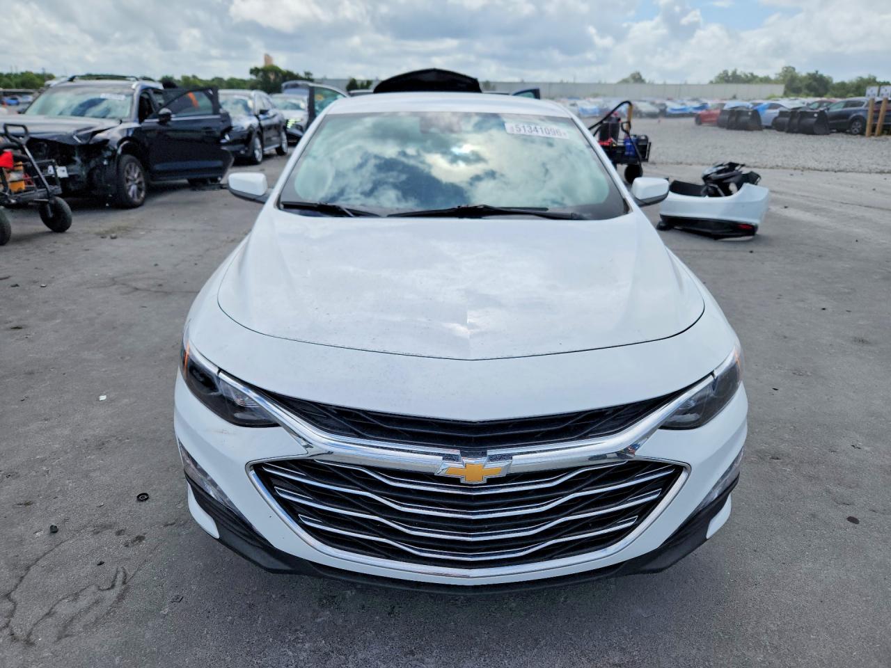2025 Chevrolet Malibu Lt White vin: 1G1ZD5ST9SF117780