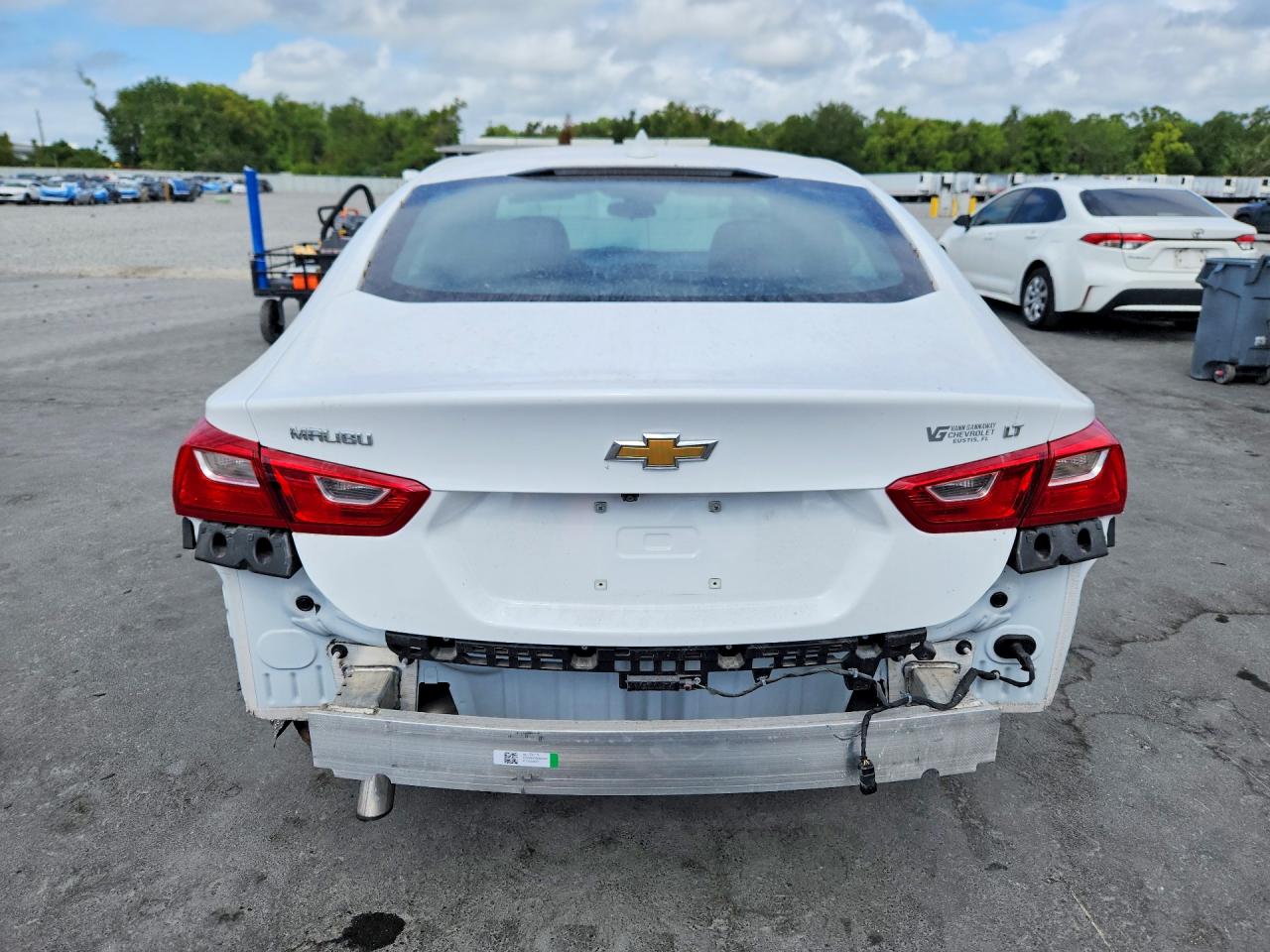 2025 Chevrolet Malibu Lt White vin: 1G1ZD5ST9SF117780