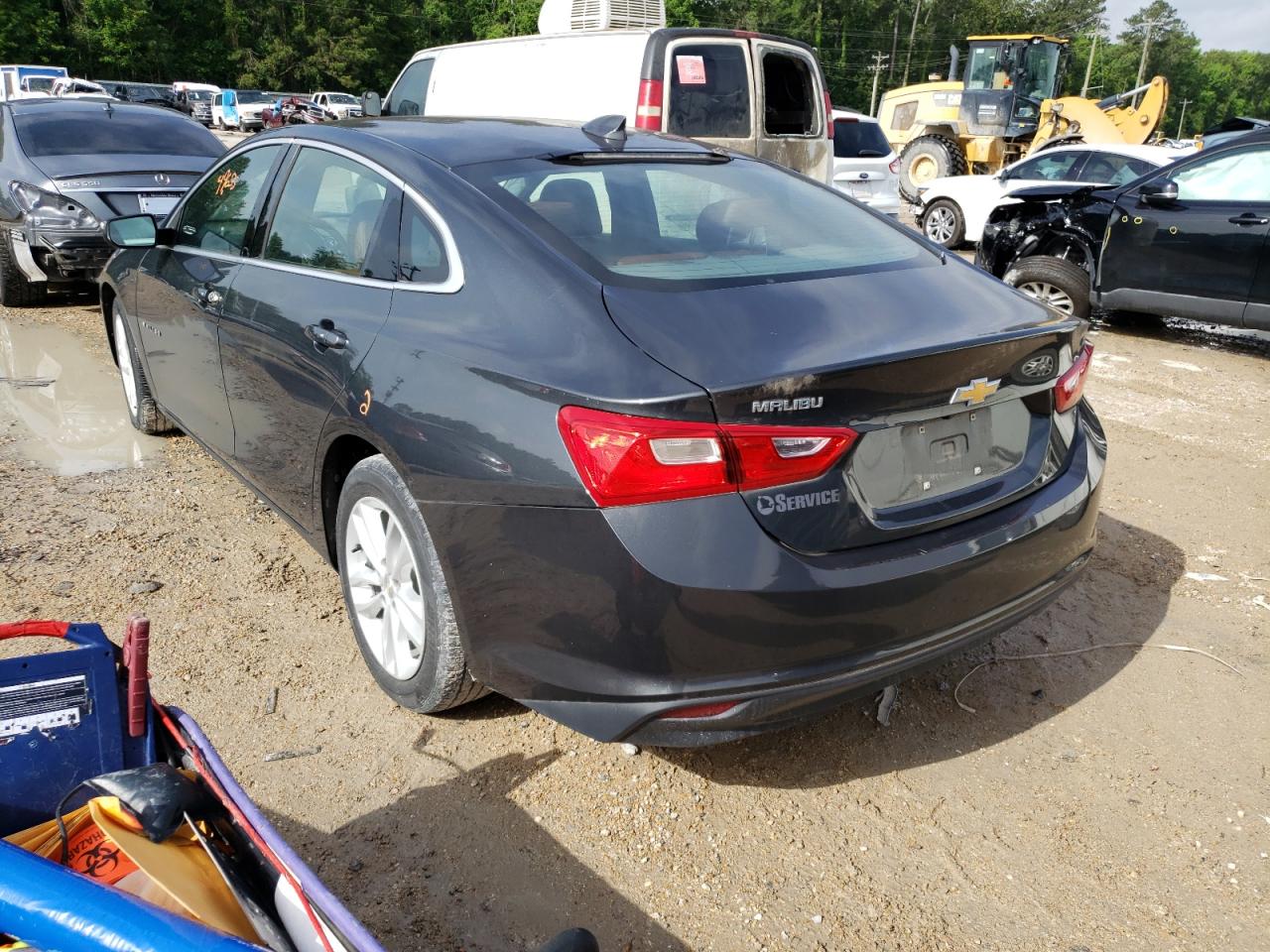 2018 Chevrolet Malibu Lt Charcoal vin: 1G1ZD5STXJF183611