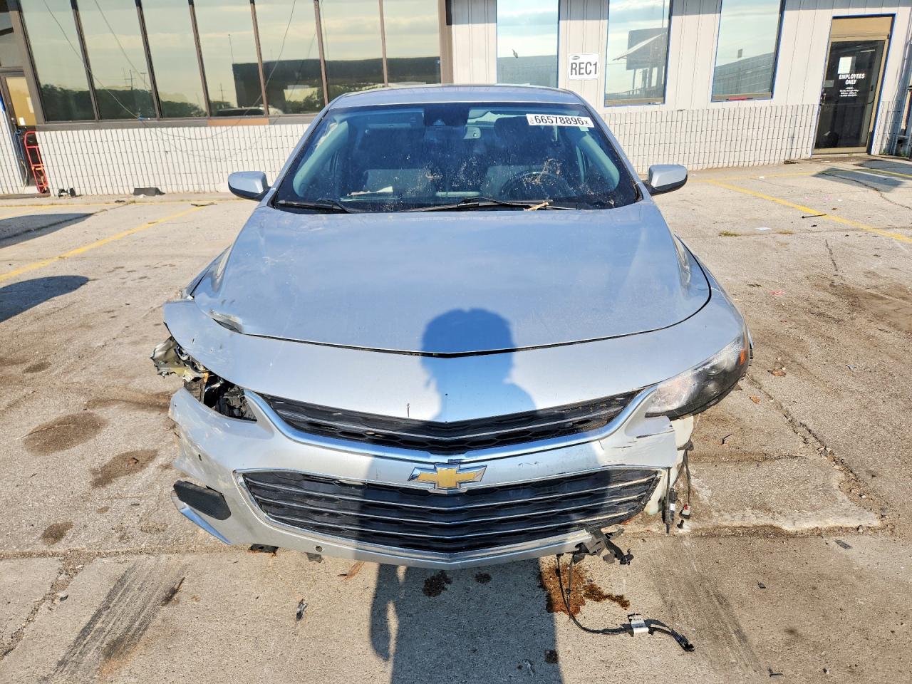2018 Chevrolet Malibu Lt Серебряный vin: 1G1ZD5STXJF202318